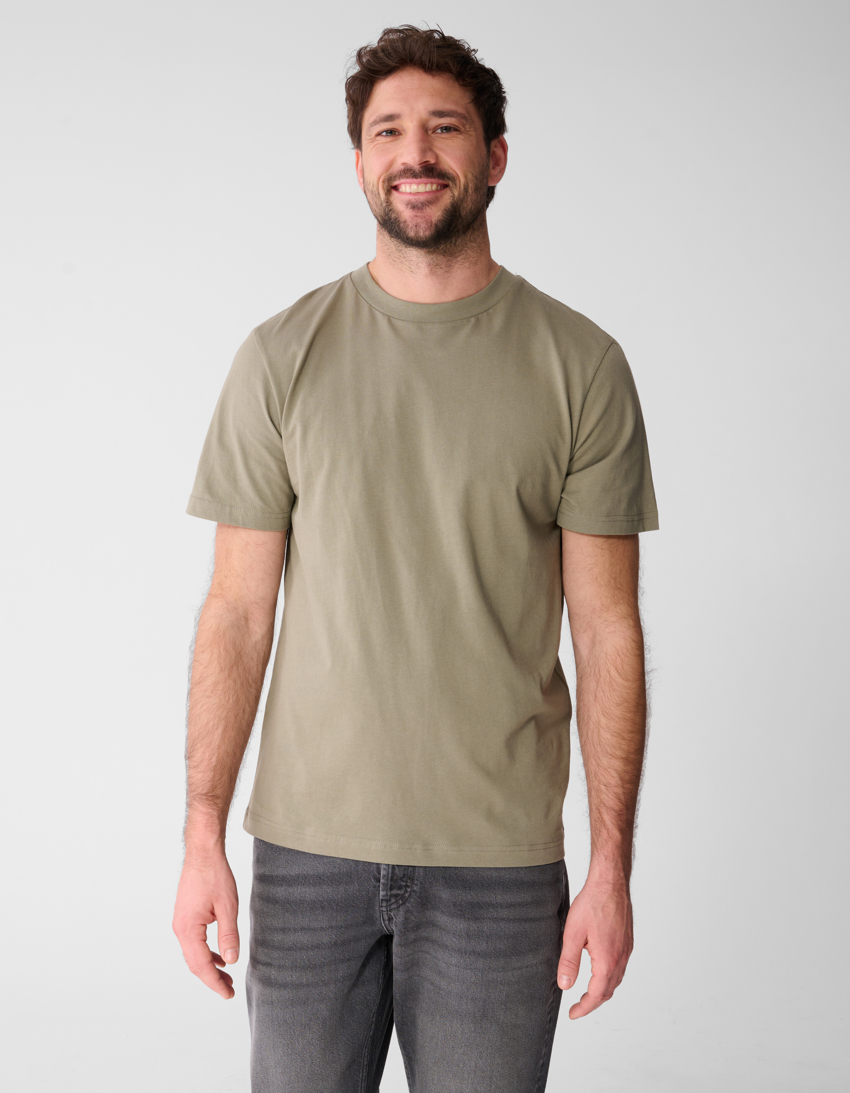 Logo T-shirt Khaki SHOEBY MEN