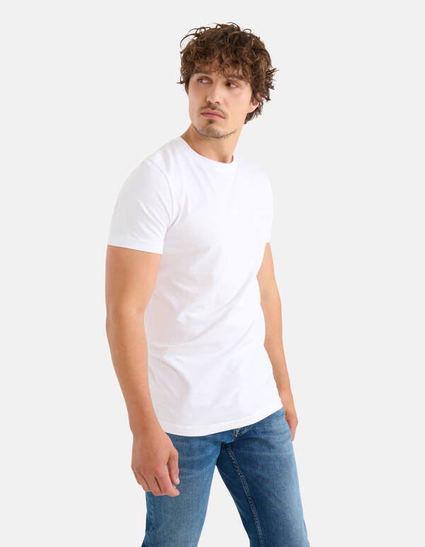 Basis T-shirt Wit Refill