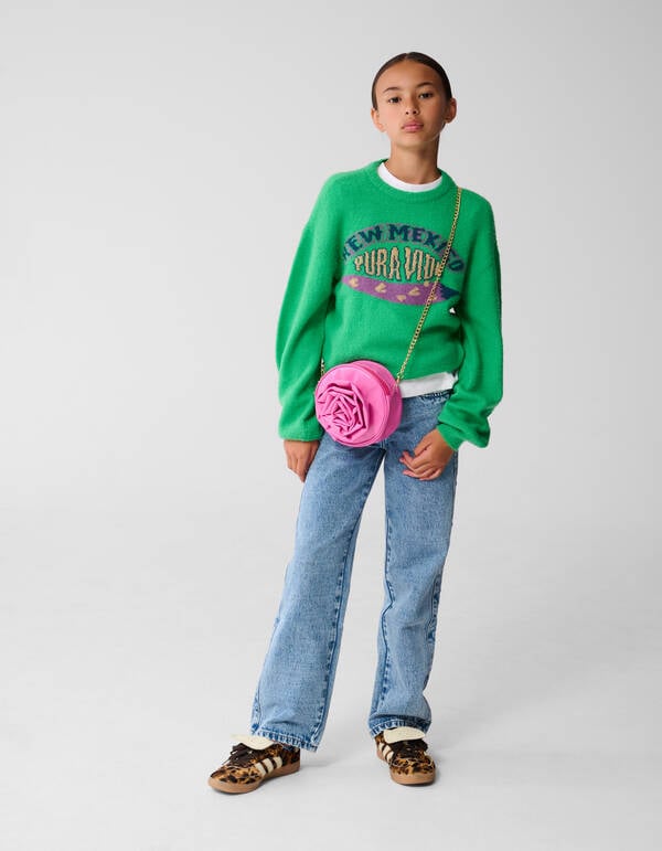 Pura Vida Artwork Trui Groen SHOEBY GIRLS