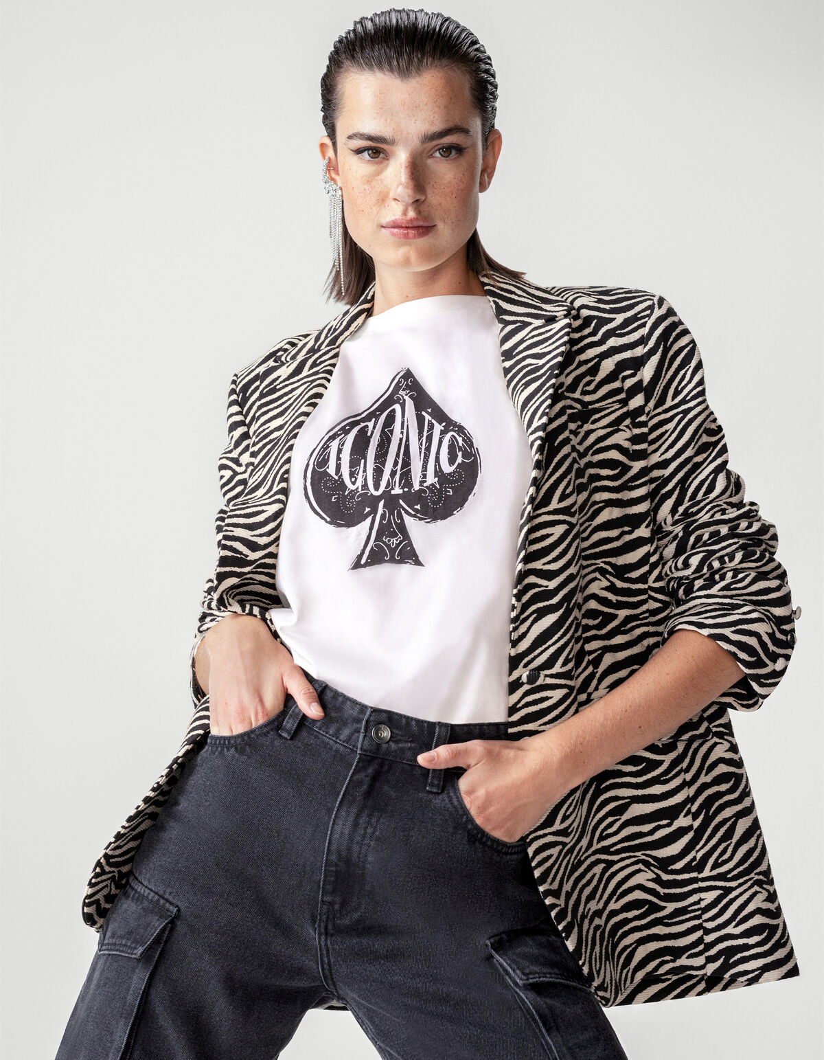 Strass Earcurff Zilver SHOEBY ACCESSOIRES