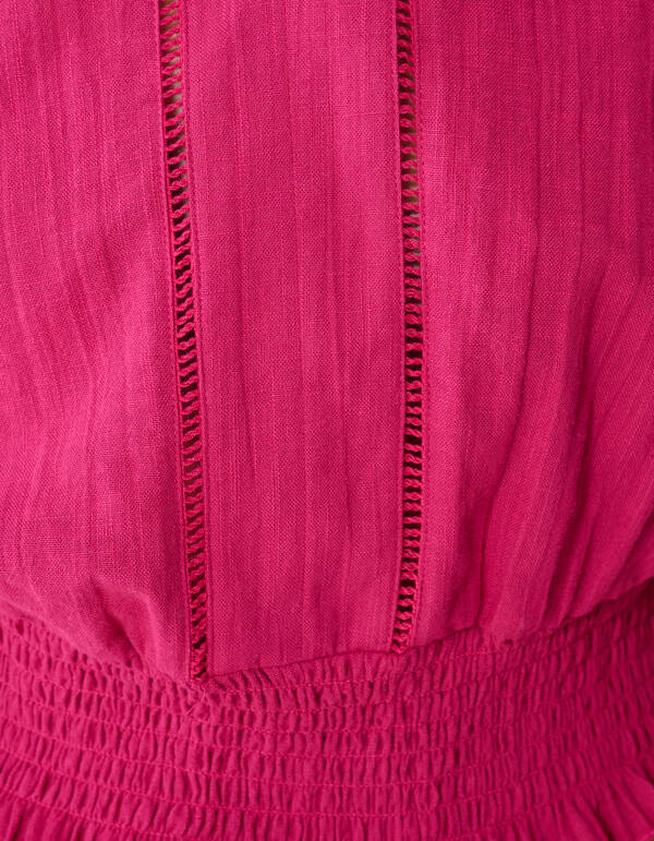 Tape Cropped Top Roze SHOEBY WOMEN