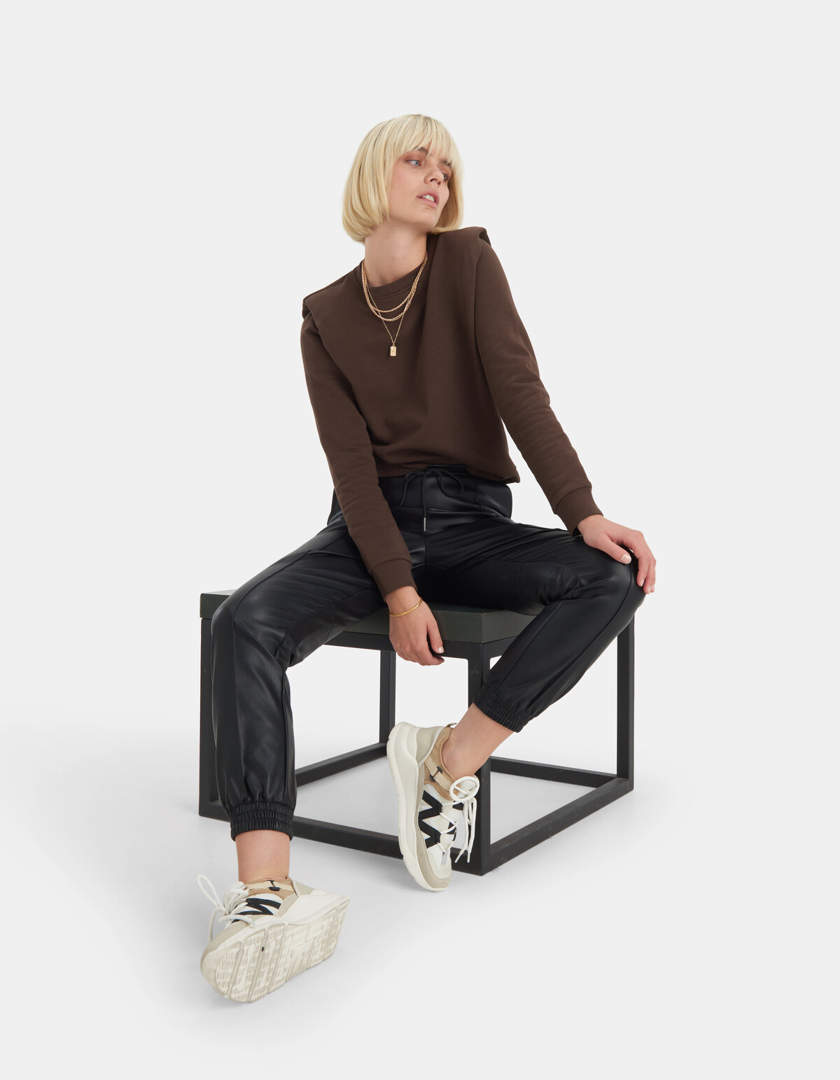 Pintuck Broek