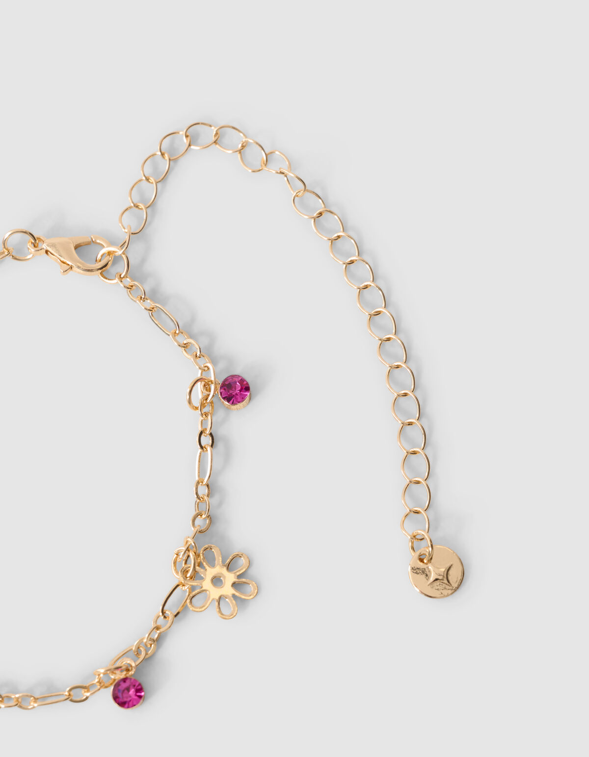 Flower Strass Armband Goud SHOEBY ACCESSOIRES