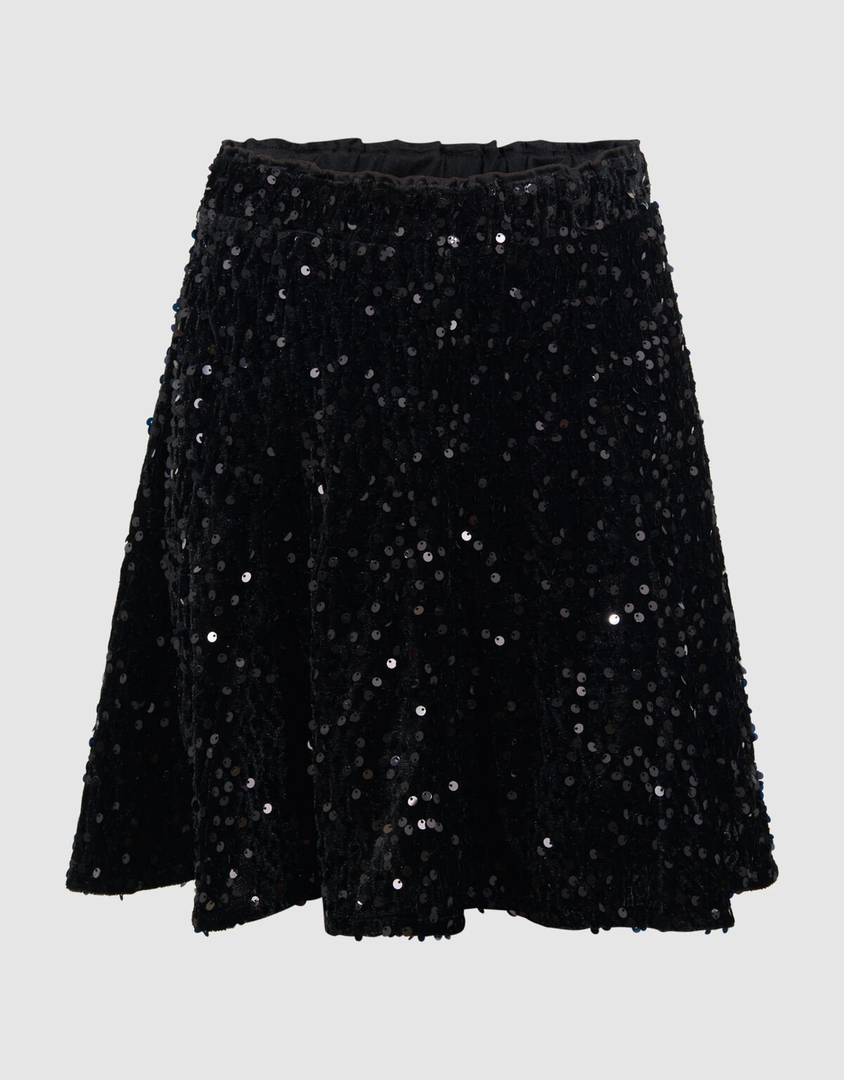 Sequin Mini Rok Zwart SHOEBY GIRLS