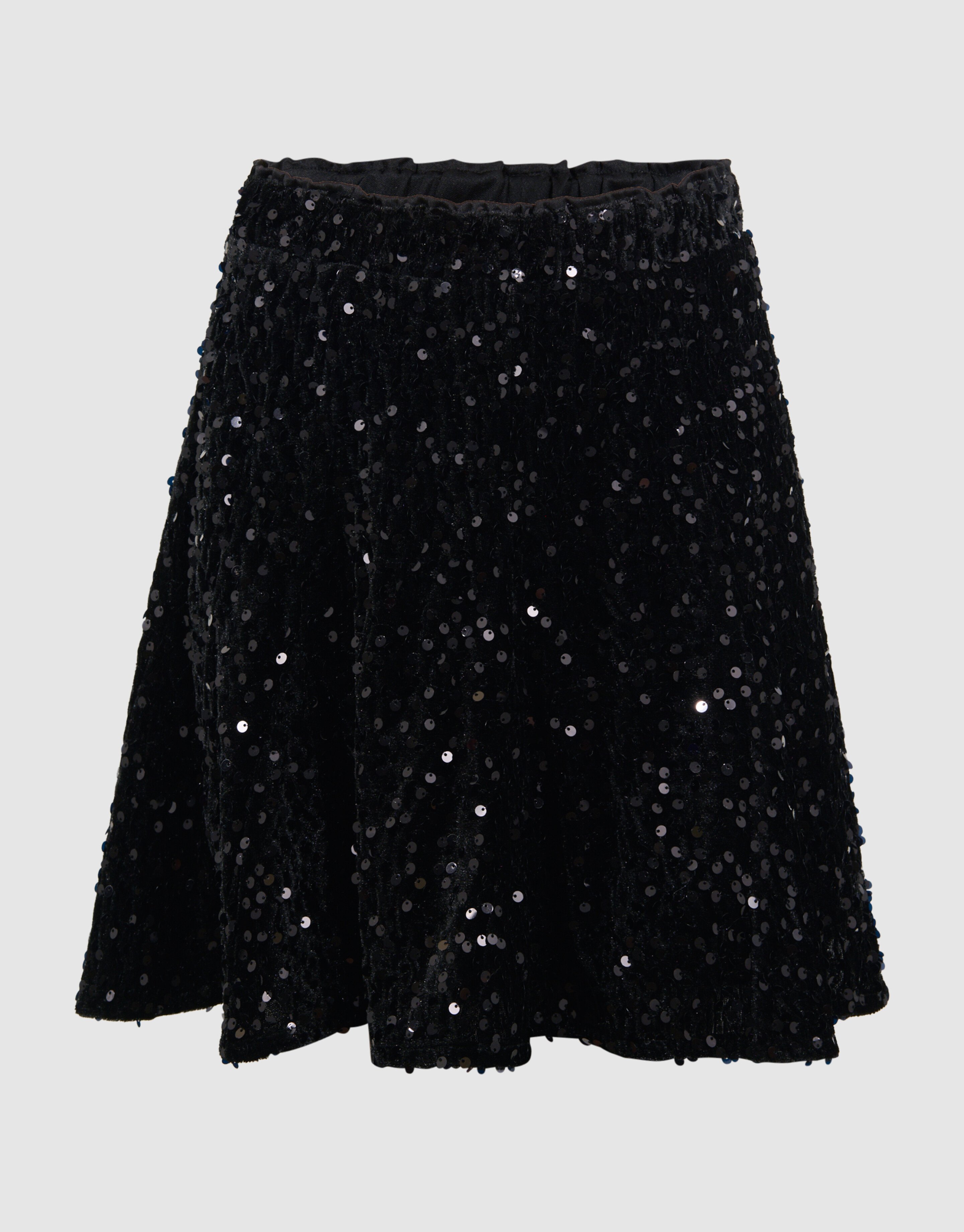 Sequin Mini Rok Zwart SHOEBY GIRLS