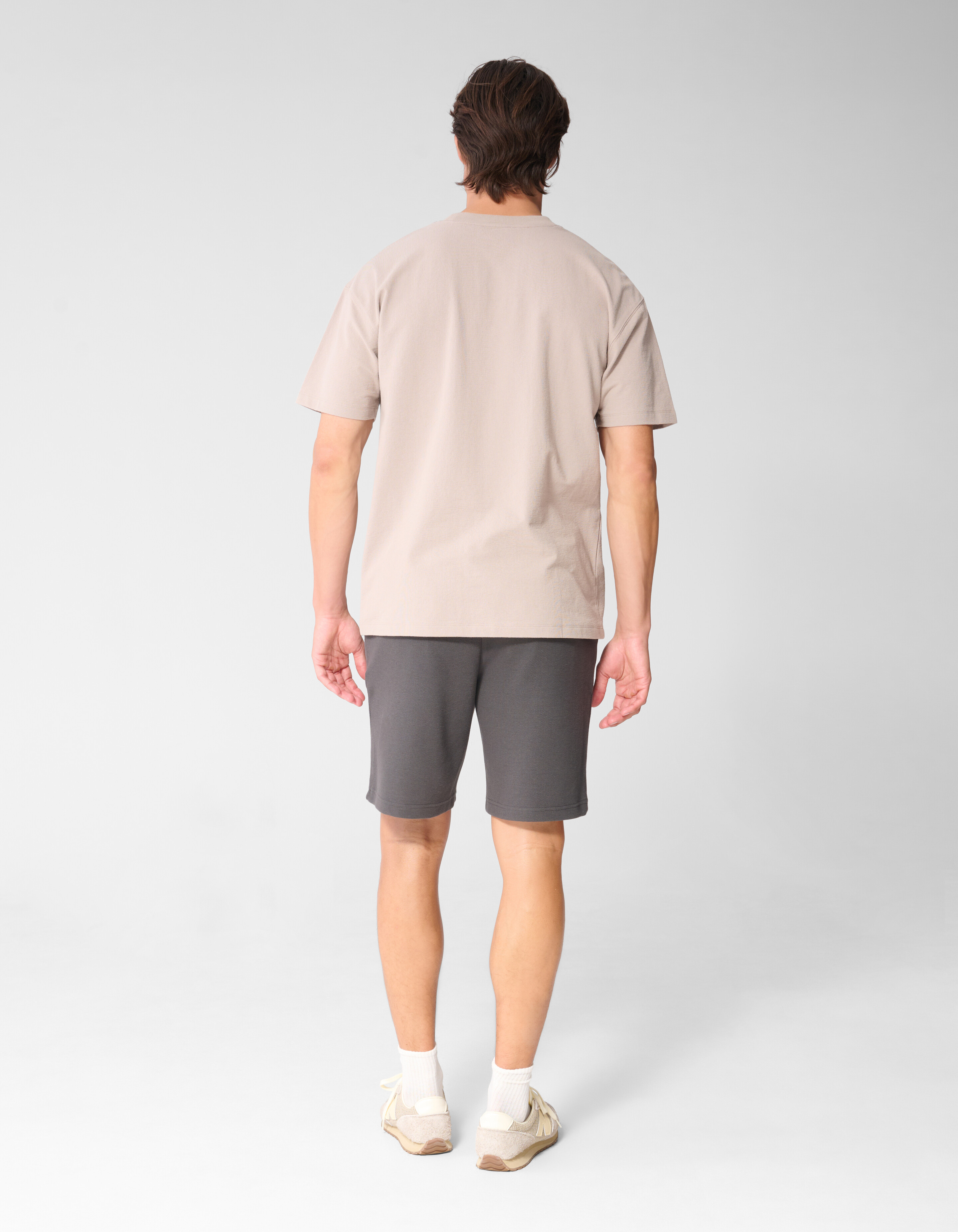 Structuur Regular Fit Short Donkergrijs SHOEBY MEN