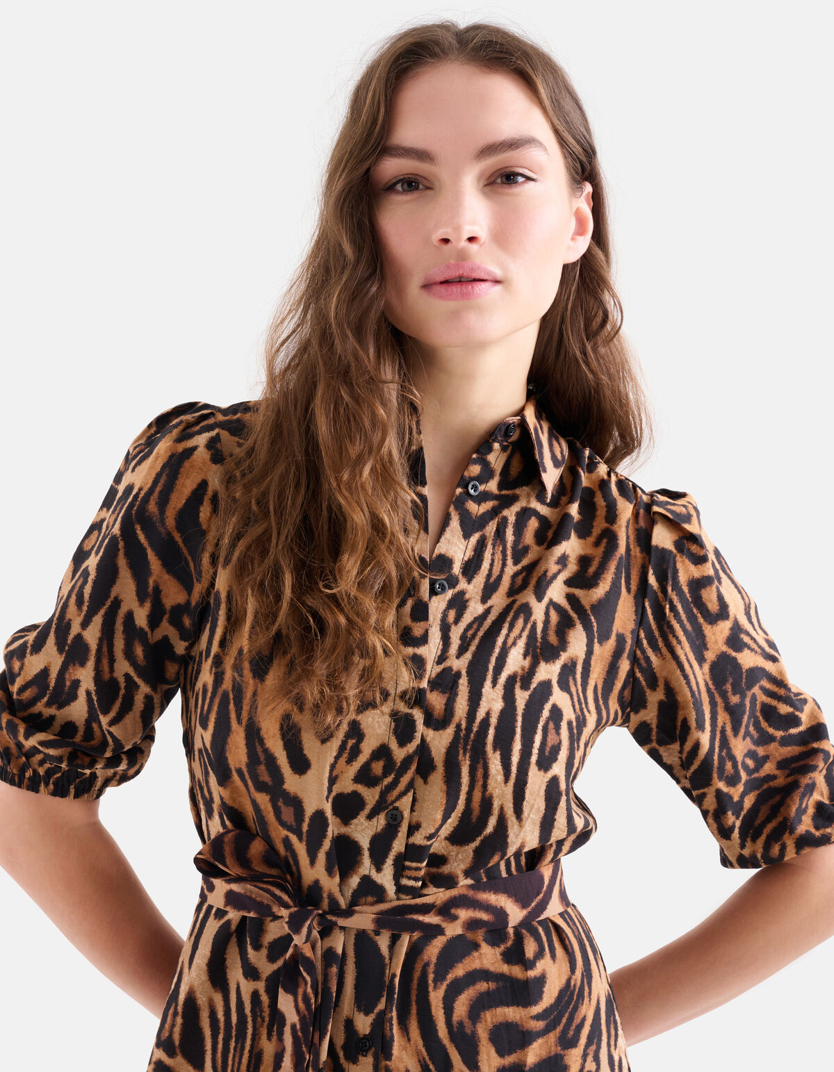 Leopard Short Jurk SHOEBY WOMEN