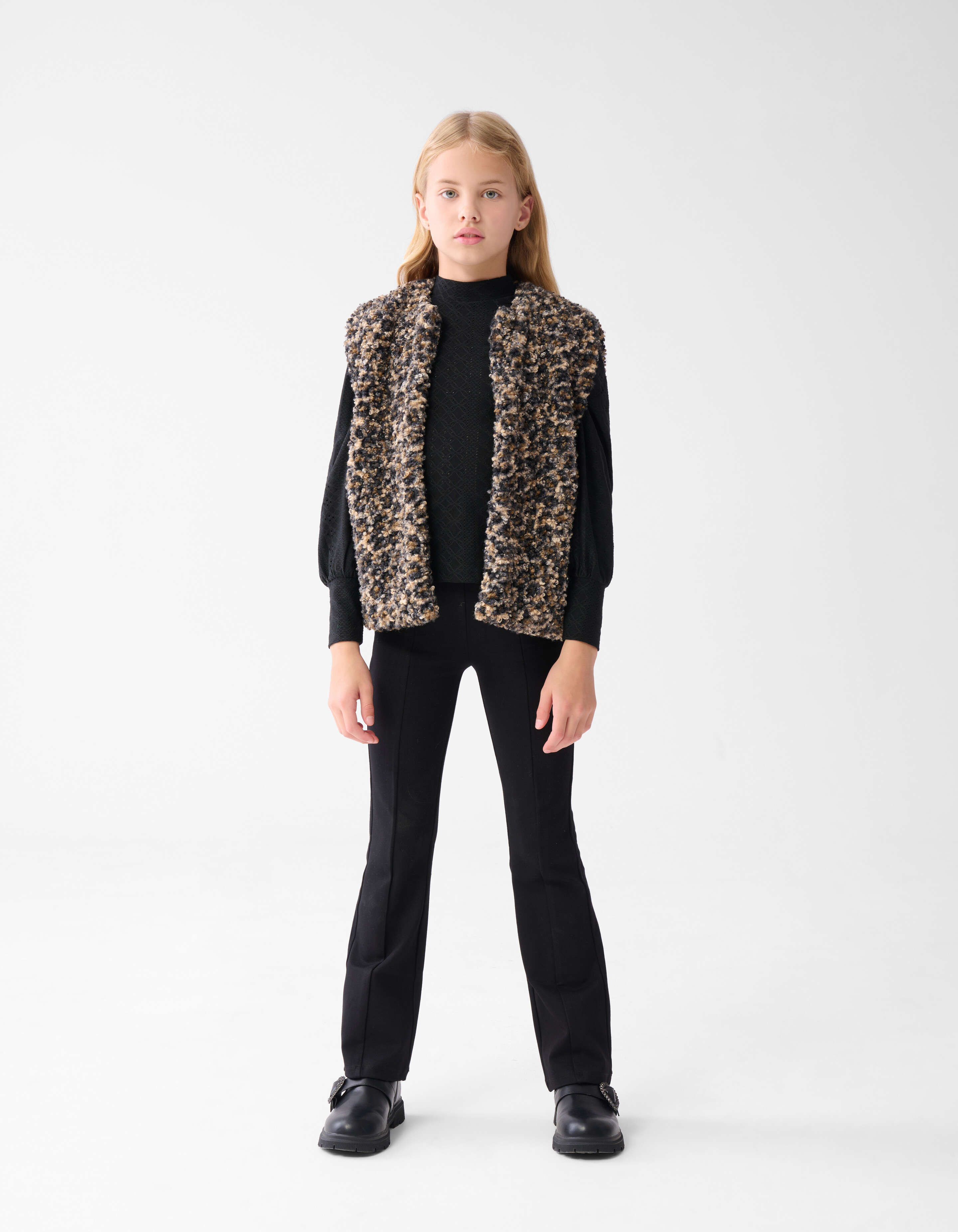 Stretch Legging Zwart SHOEBY GIRLS
