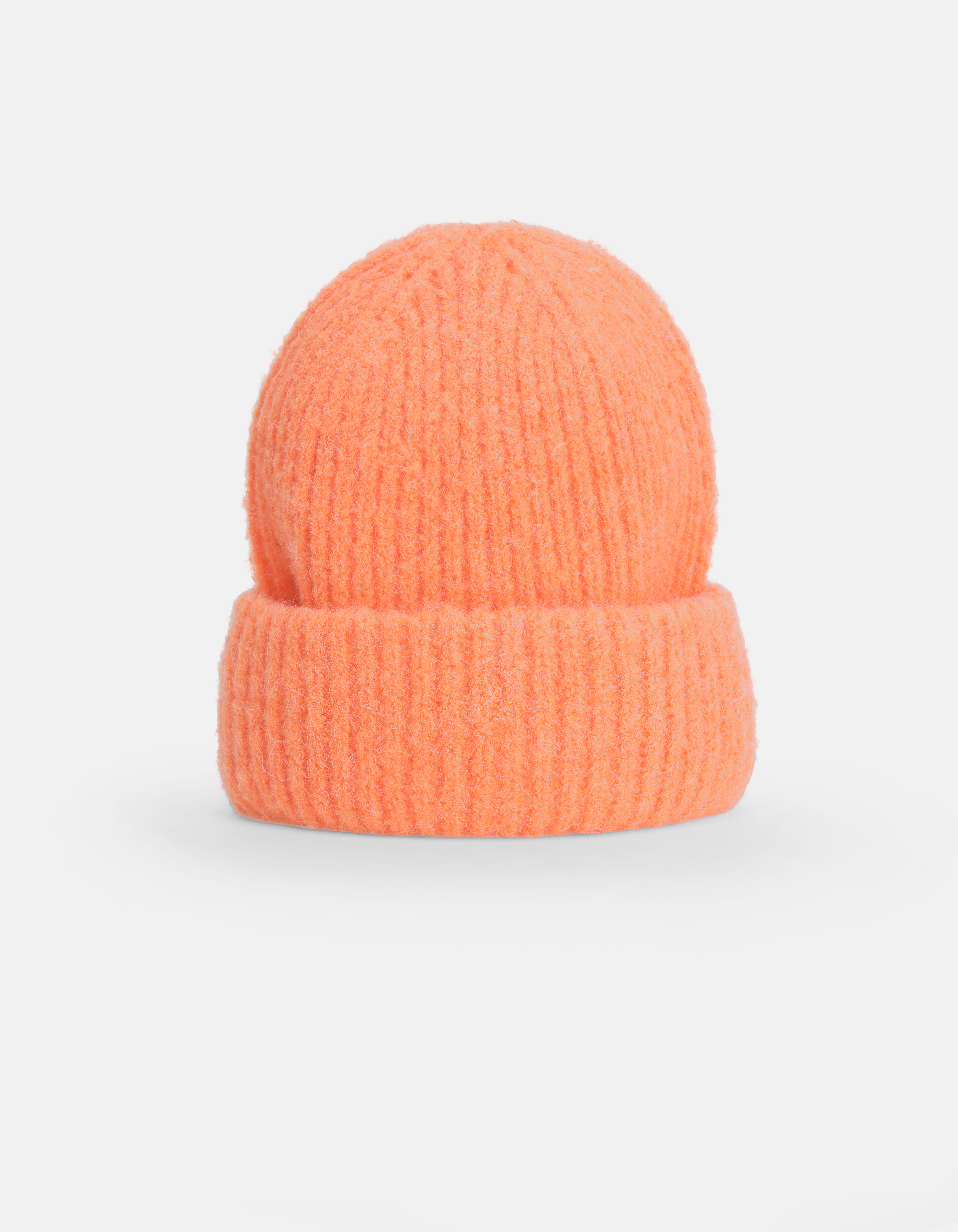 Gebreide Beanie Oranje SHOEBY ACCESSOIRES