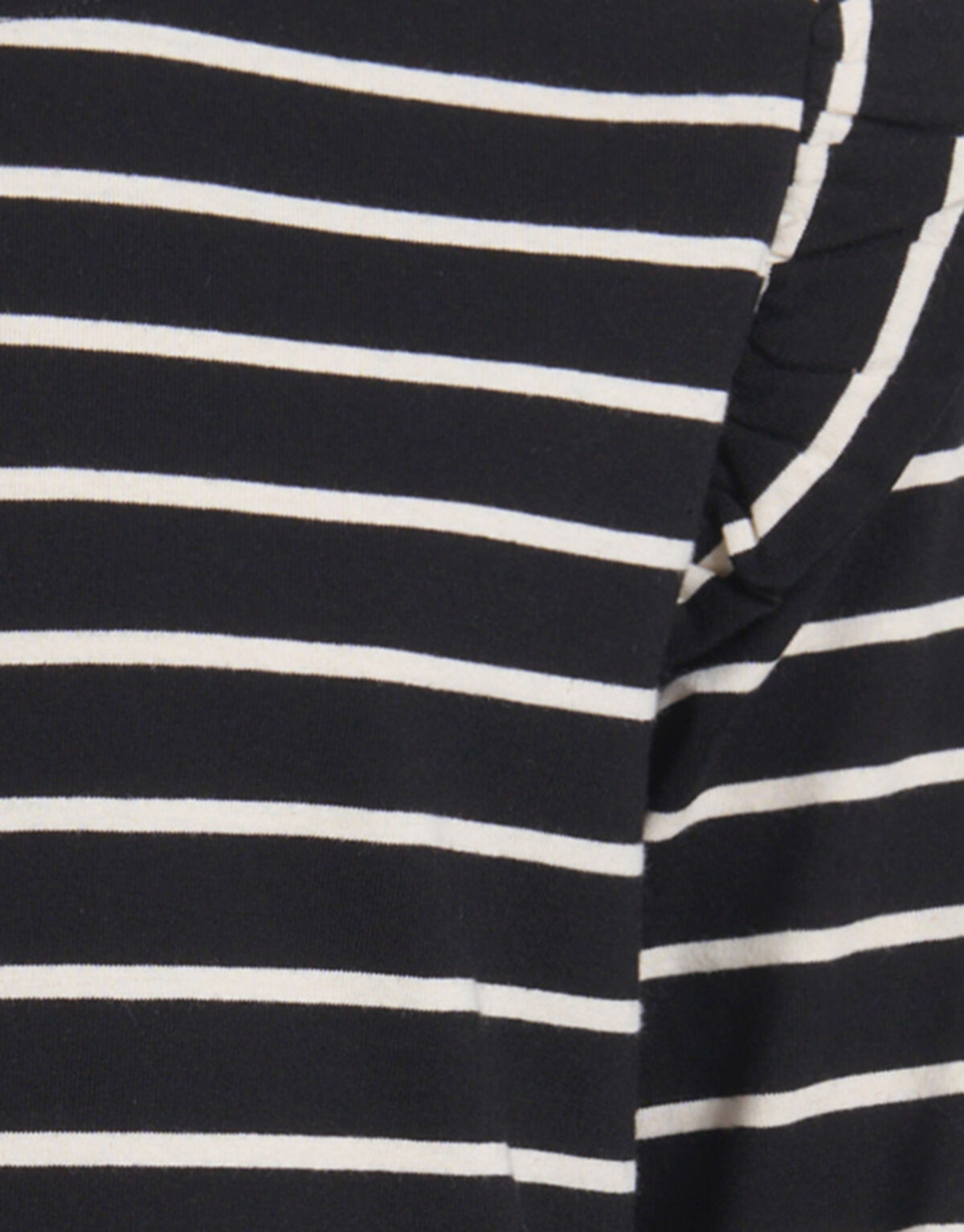 Gestreepte Longsleeve Zwart SHOEBY GIRLS