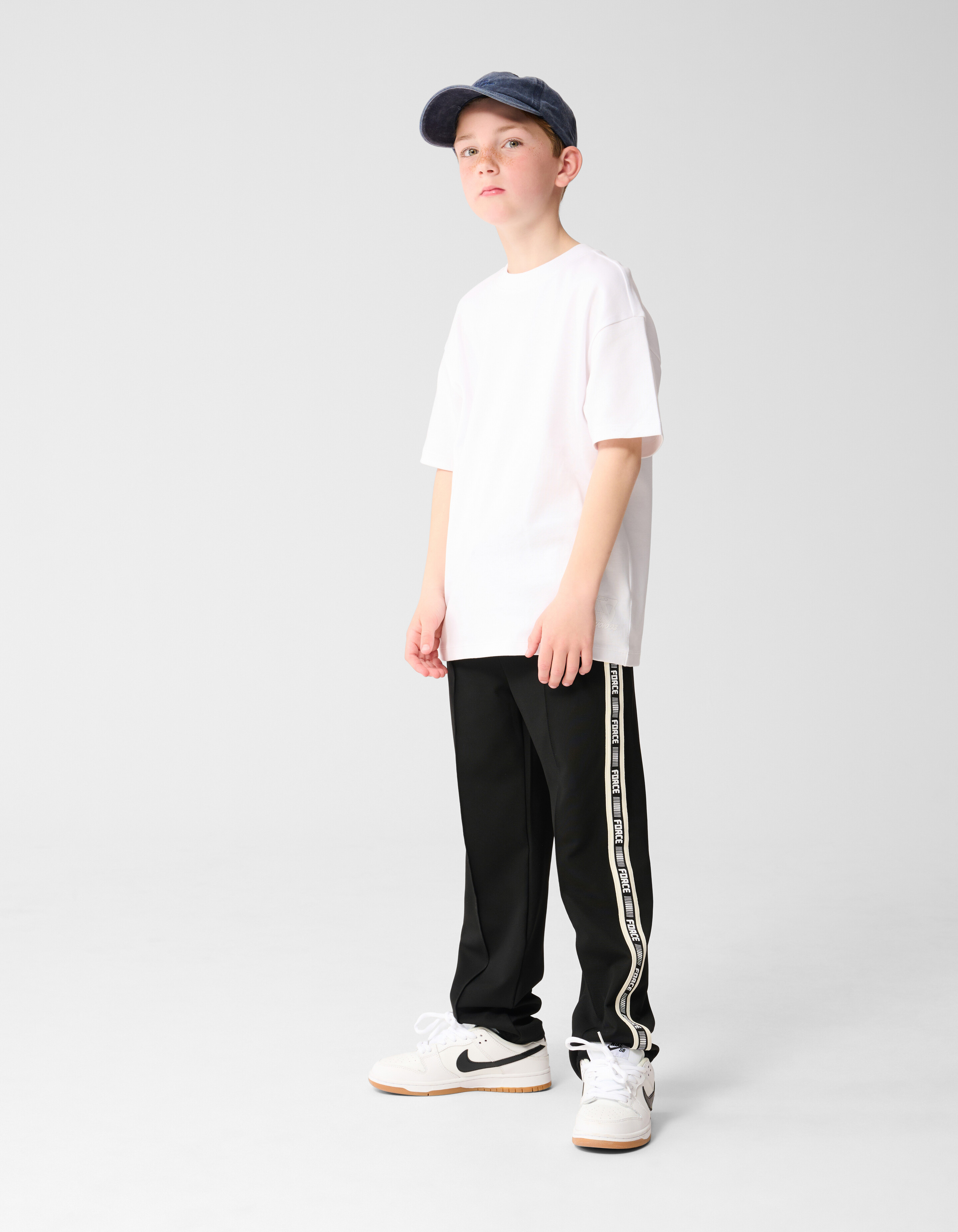 Basic T-shirt Wit SHOEBY BOYS