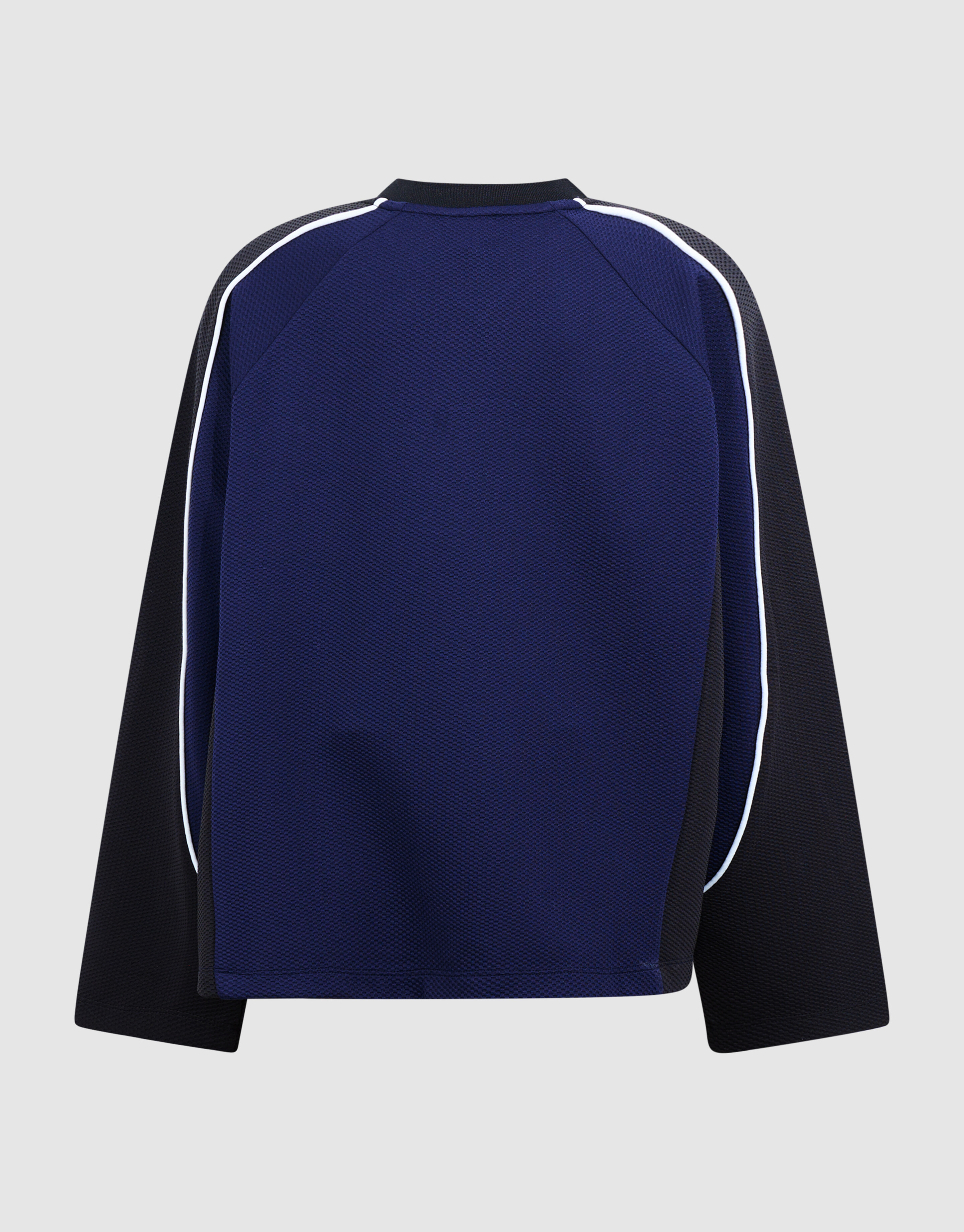 Oversized Sporty Longsleeve T-shirt Donkerblauw SHOEBY BOYS