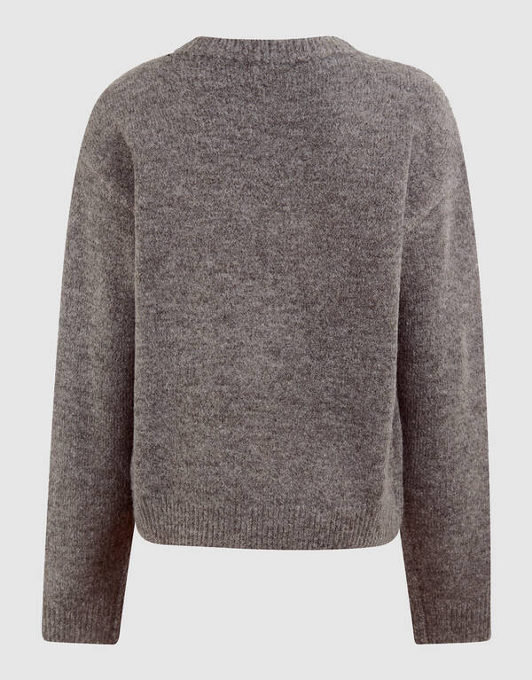 Bliss Artwork Trui Donkergrijs SHOEBY GIRLS