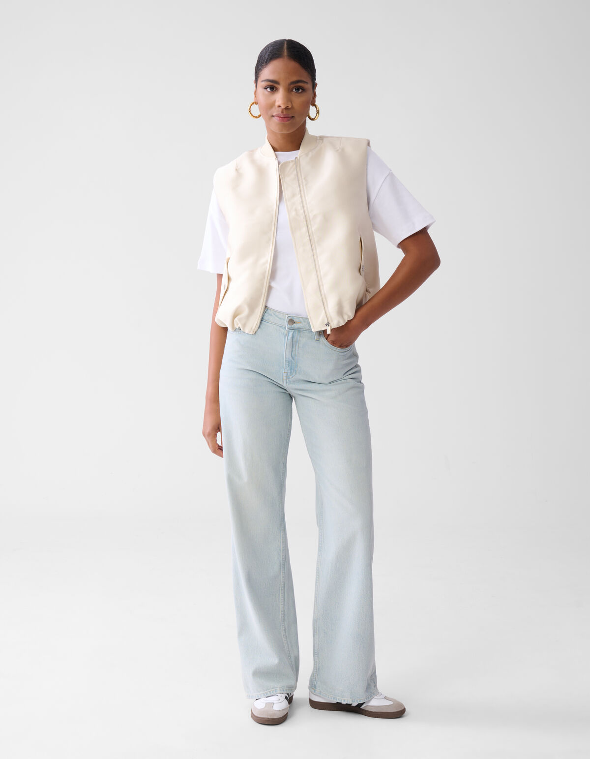 Wide Leg Jeans Lichtblauw SHOEBY WOMEN