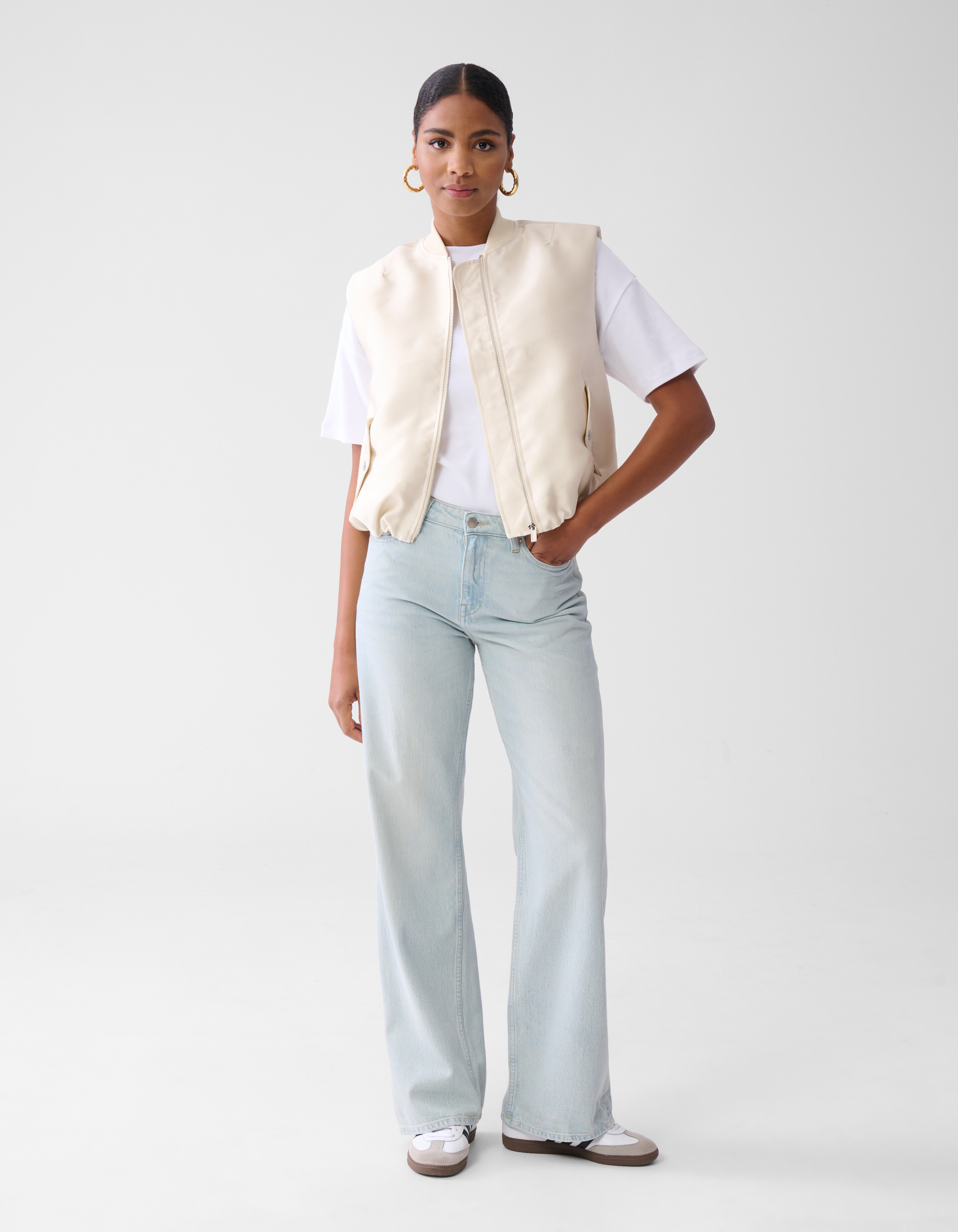 Wide Leg Jeans Lichtblauw SHOEBY WOMEN