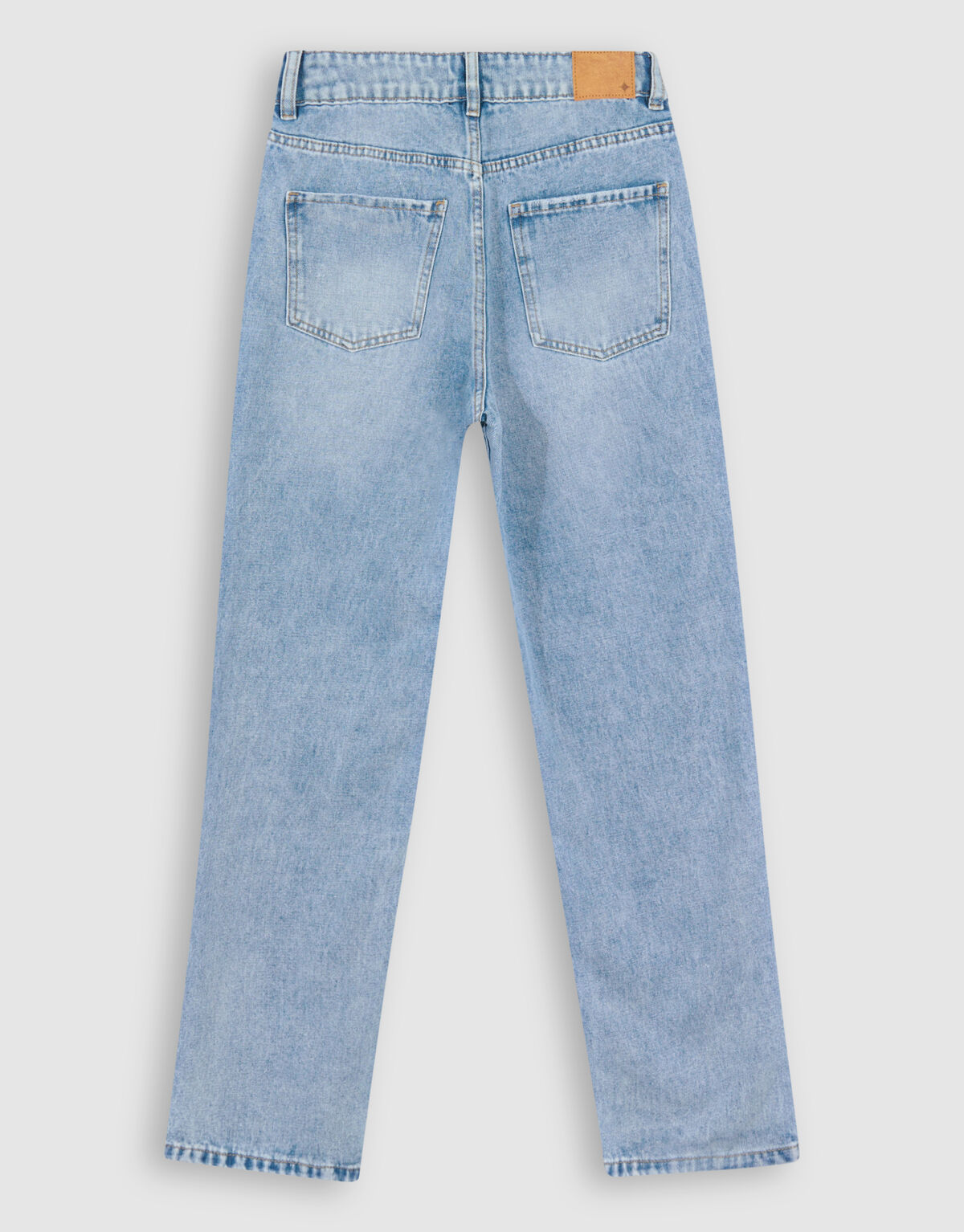 Heart Straight Fit Jeans Blauw SHOEBY WOMEN