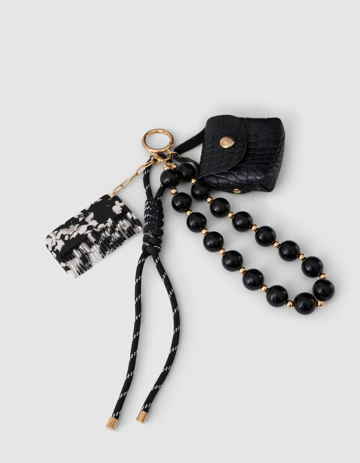 Mini Bag Bagcharm Zwart SHOEBY ACCESSOIRES