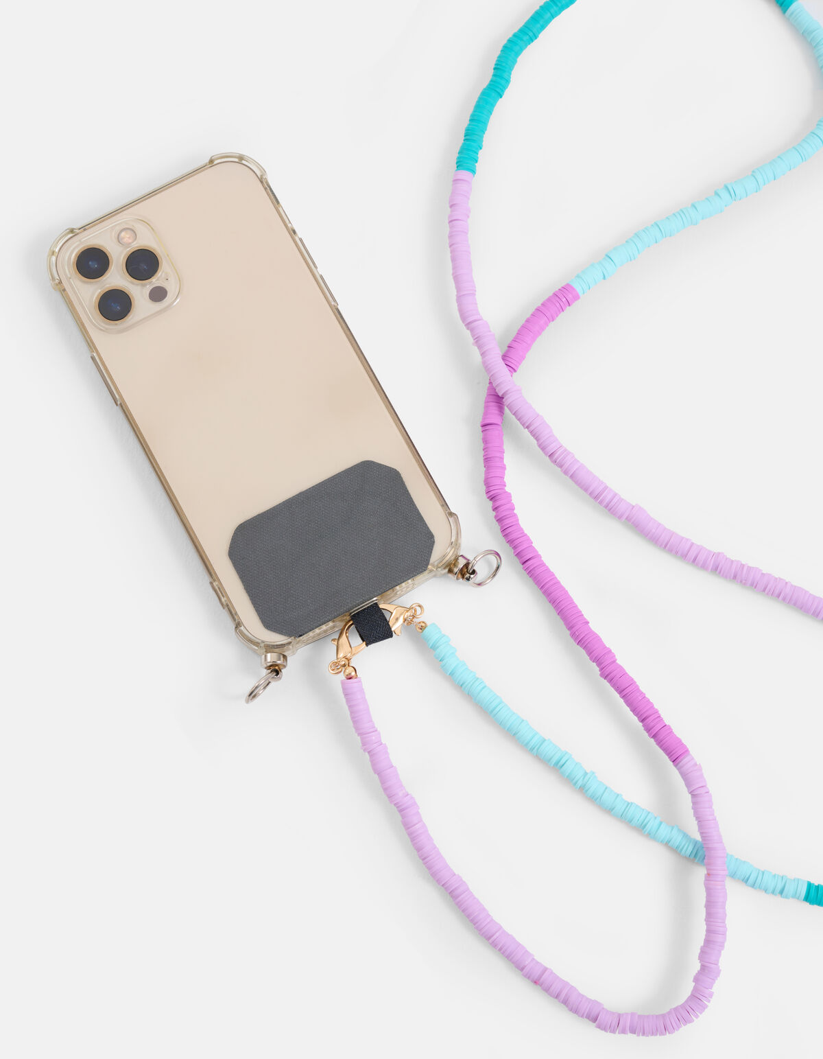 Lange Katsuki Telefoonkoord Paars SHOEBY ACCESSOIRES