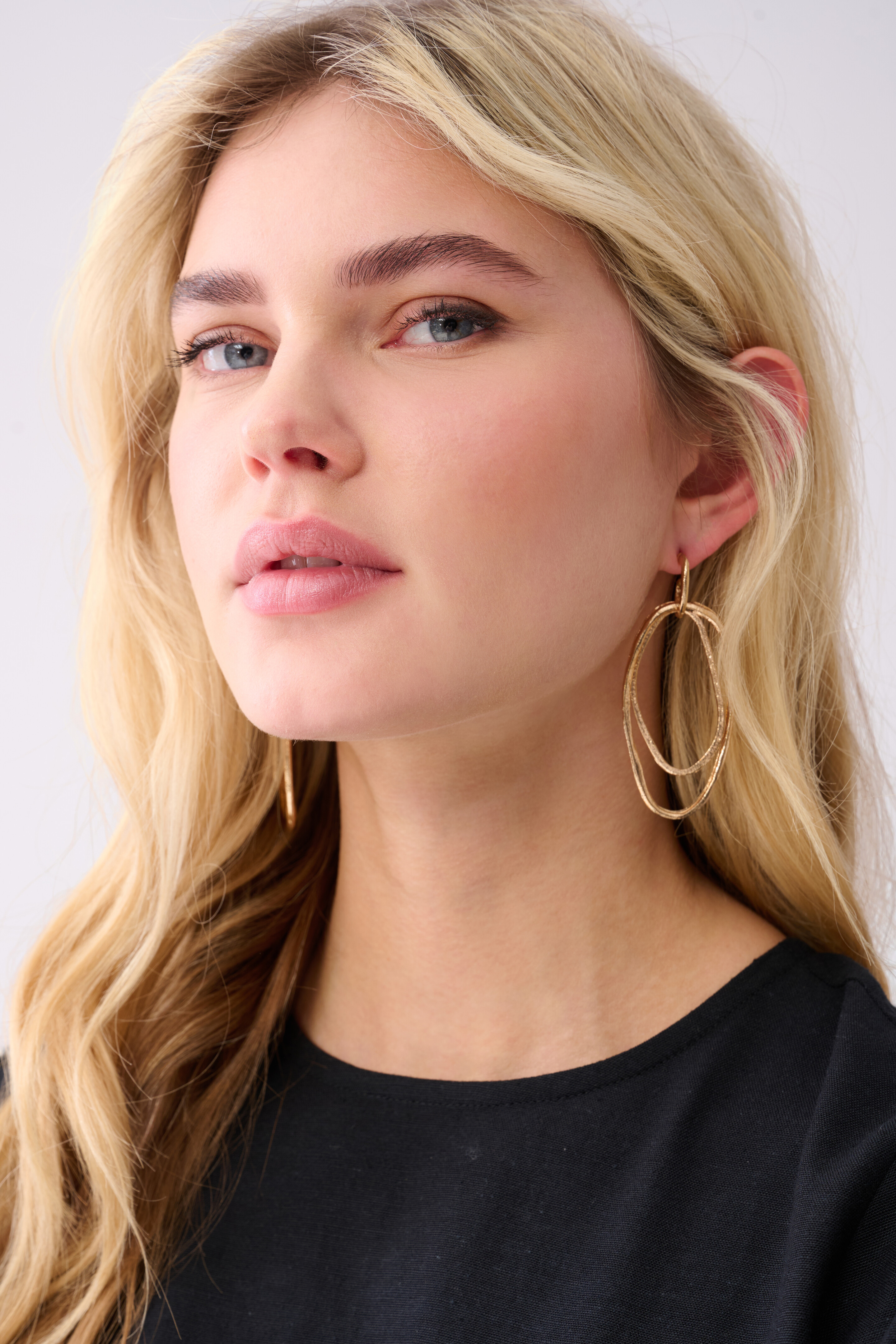 Oval Oorbellen Goud SHOEBY ACCESSOIRES