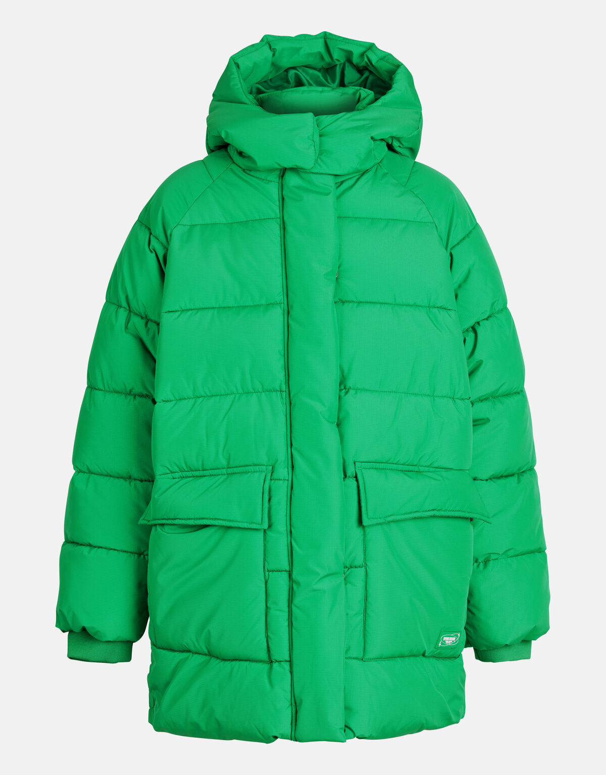Gewatteerde Jas Groen SHOEBY GIRLS
