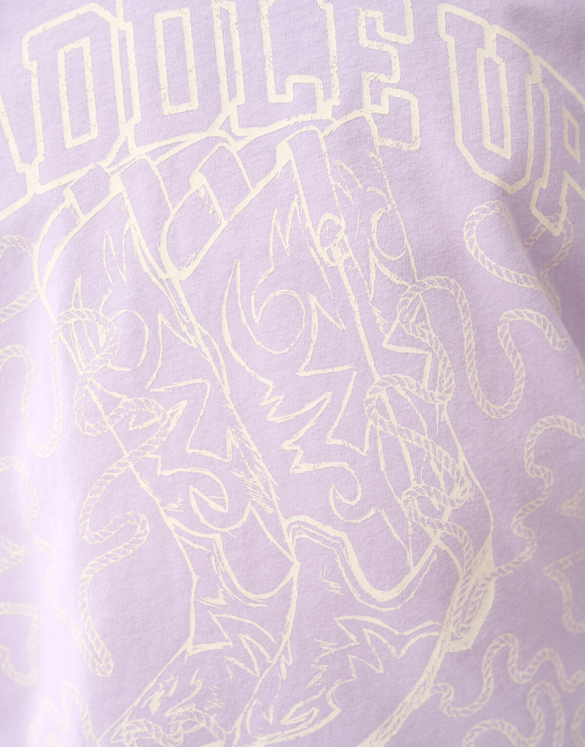 Artwork T-shirt Lichtpaars SHOEBY GIRLS