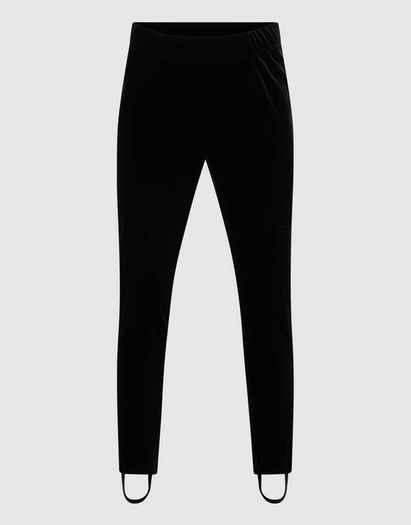 Velvet Ski Legging Zwart SHOEBY WOMEN