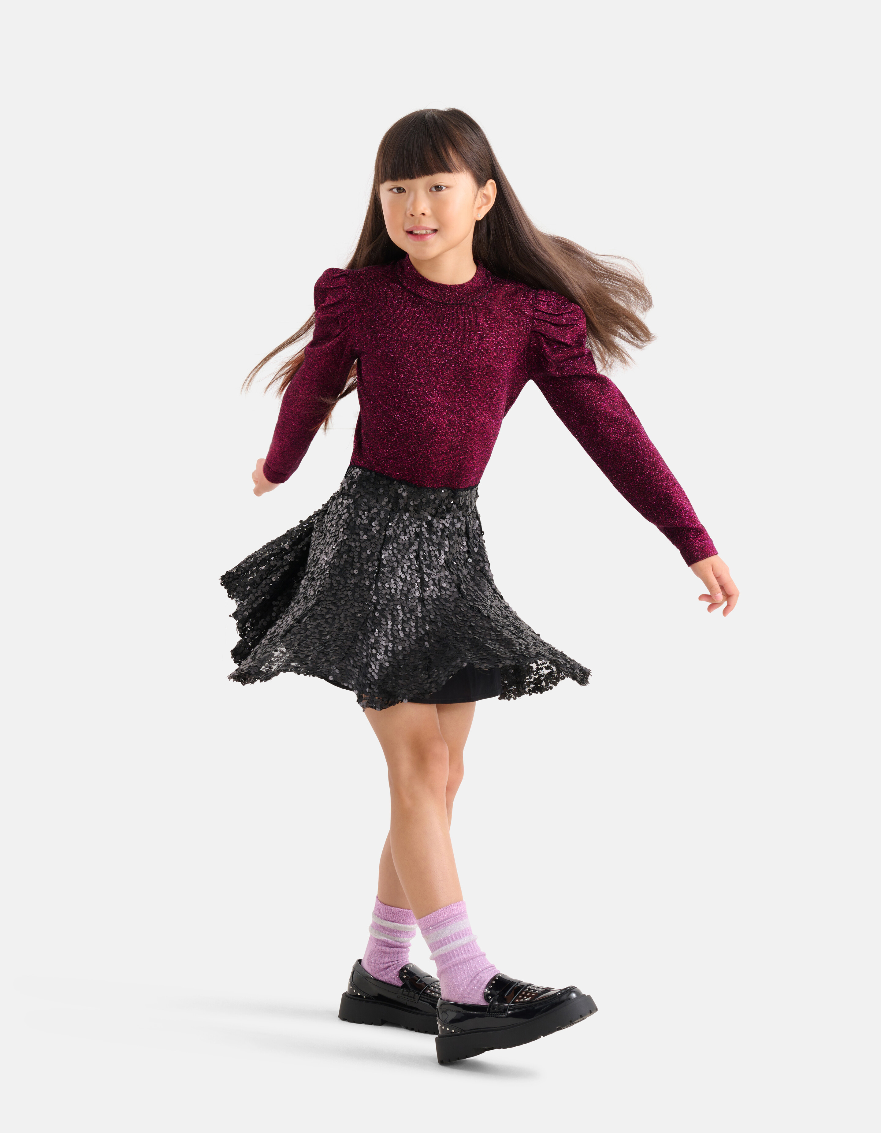 Lurex Top Roze SHOEBY GIRLS