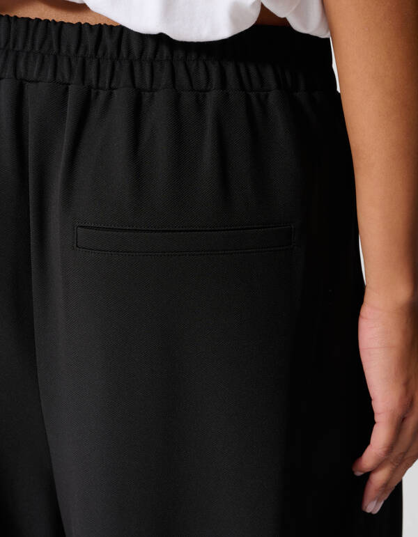 Sporty Barrel Fit Jogger Zwart SHOEBY WOMEN