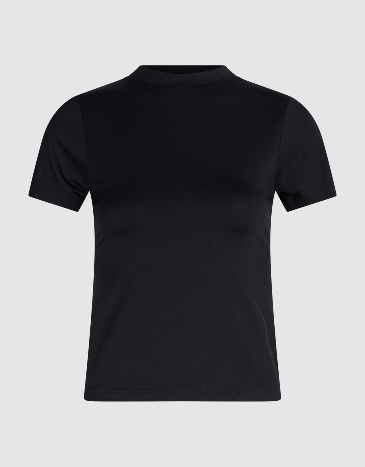 Fitted T-shirt Zwart SHOEBY WOMEN