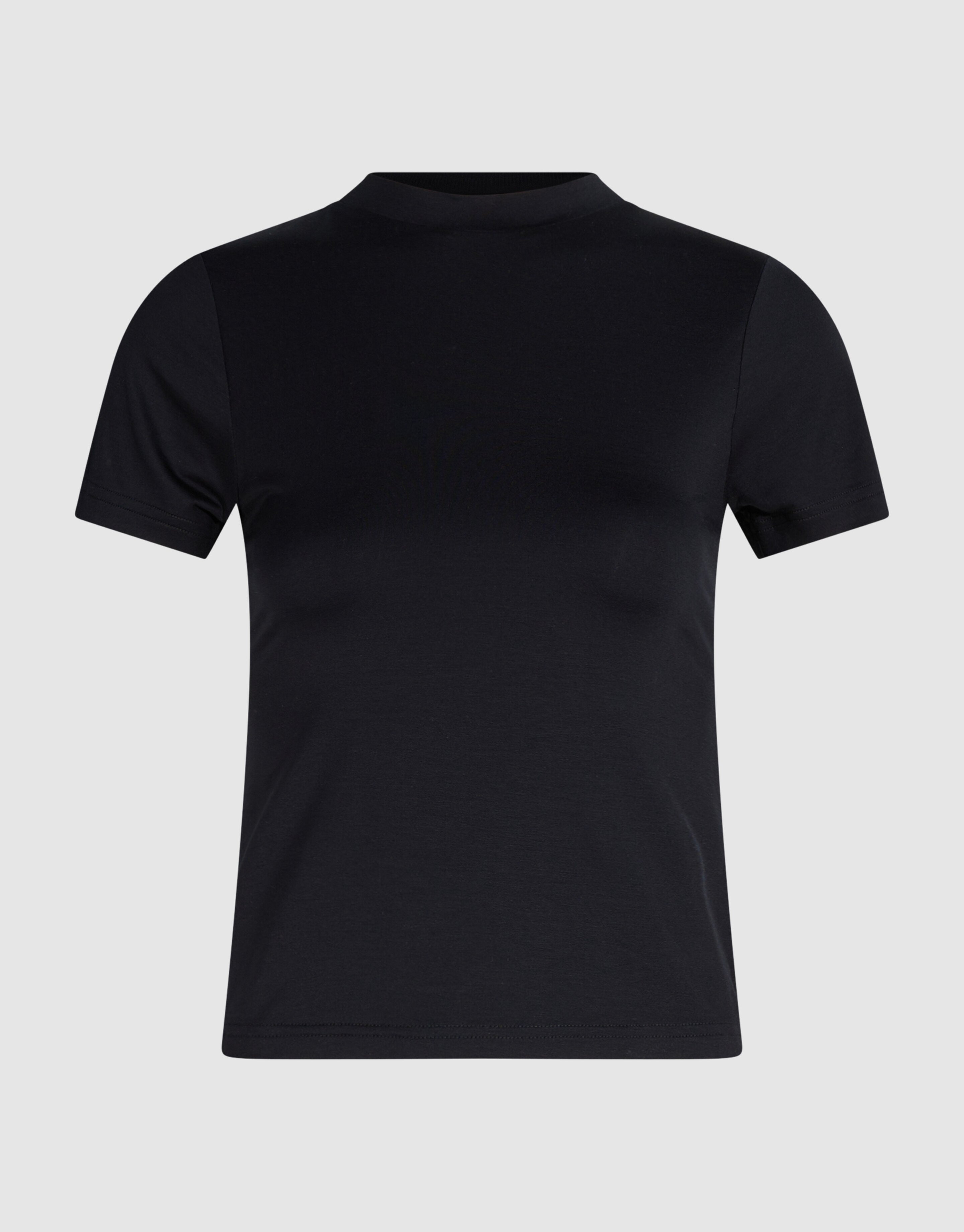 Fitted T-shirt Zwart SHOEBY WOMEN