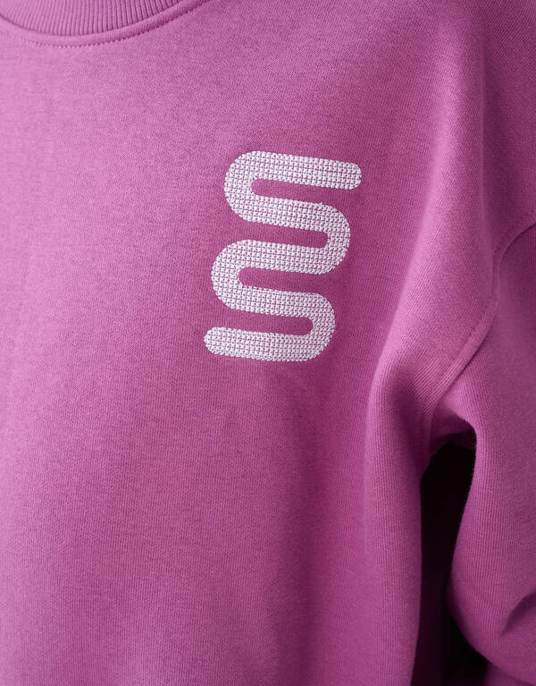 Artwork Sweater Paars SHOEBY BOYS