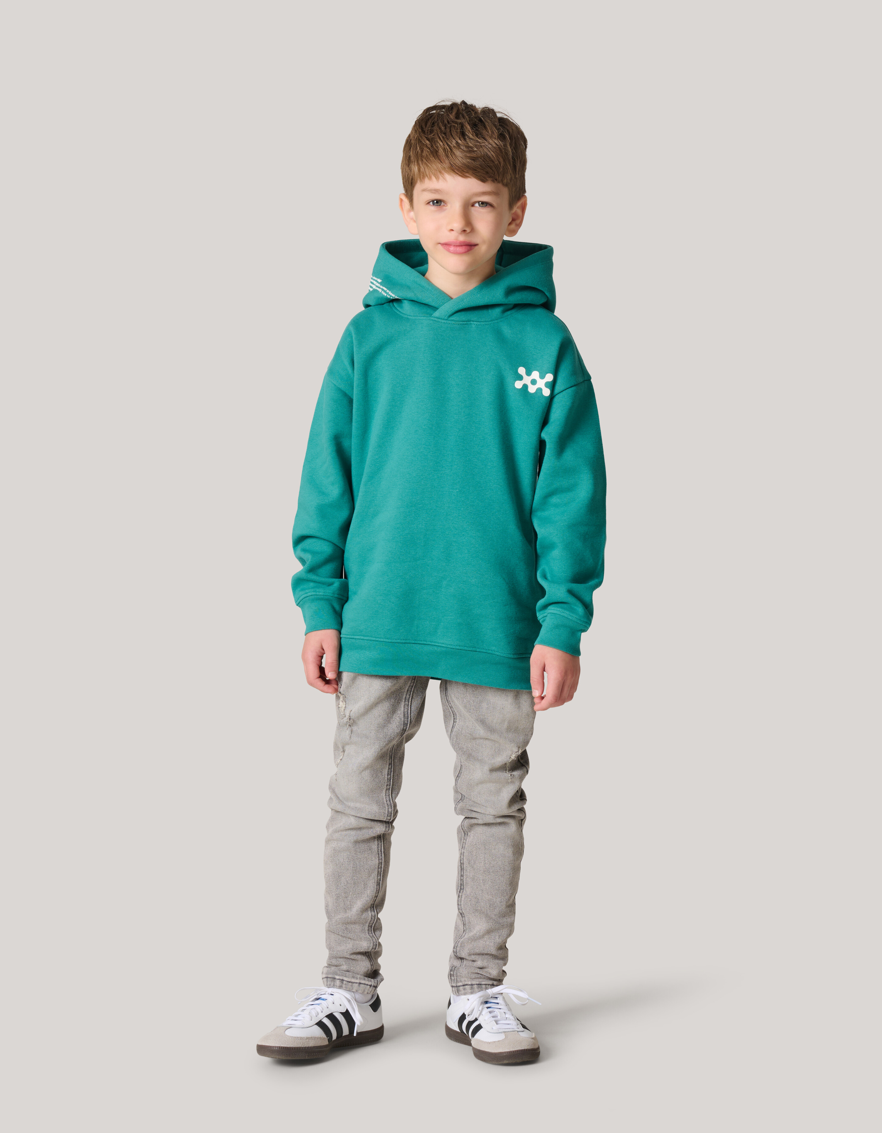 Basis Artwork Hoodie Groen SHOEBY BOYS