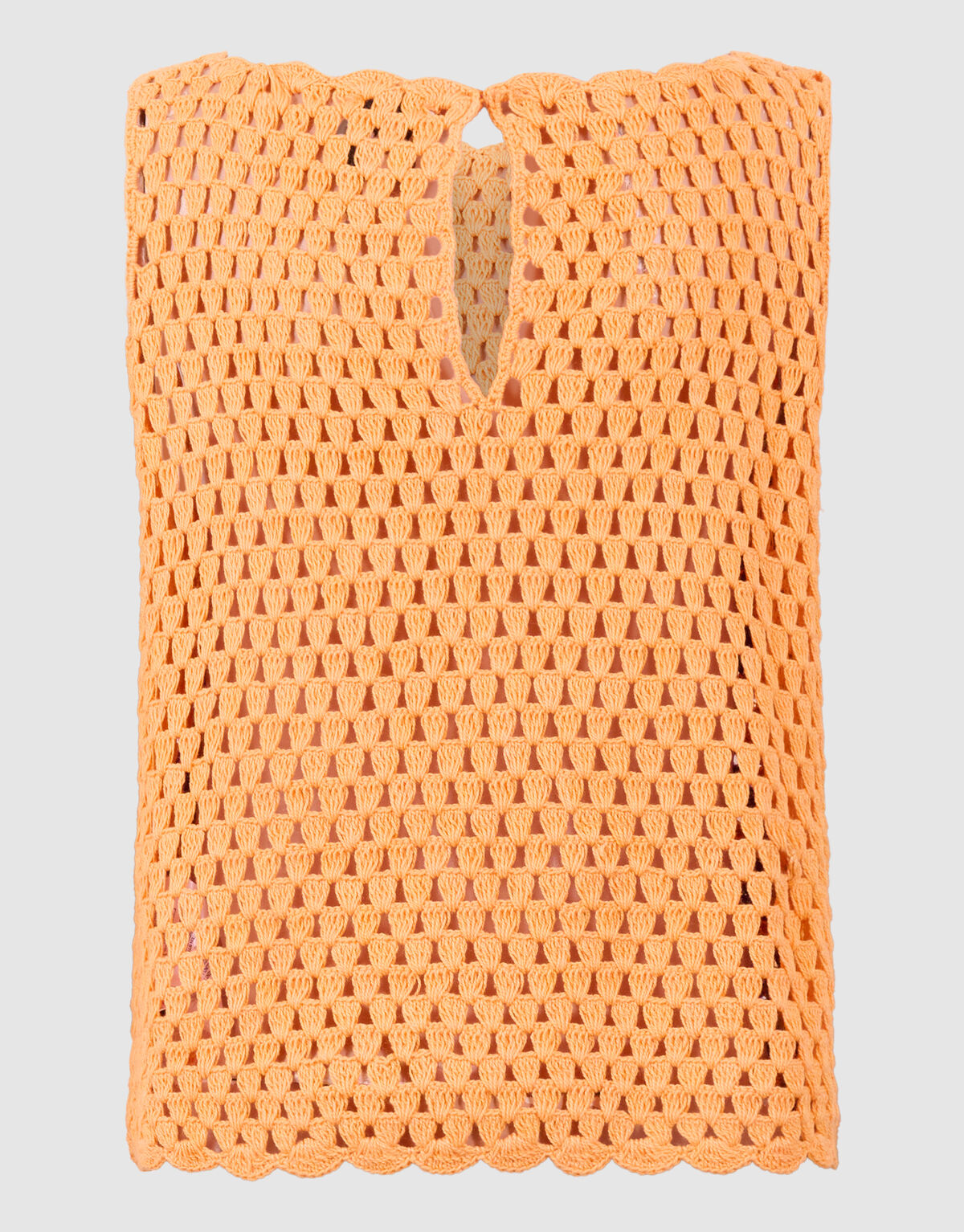 Crochet Top Oranje SHOEBY GIRLS