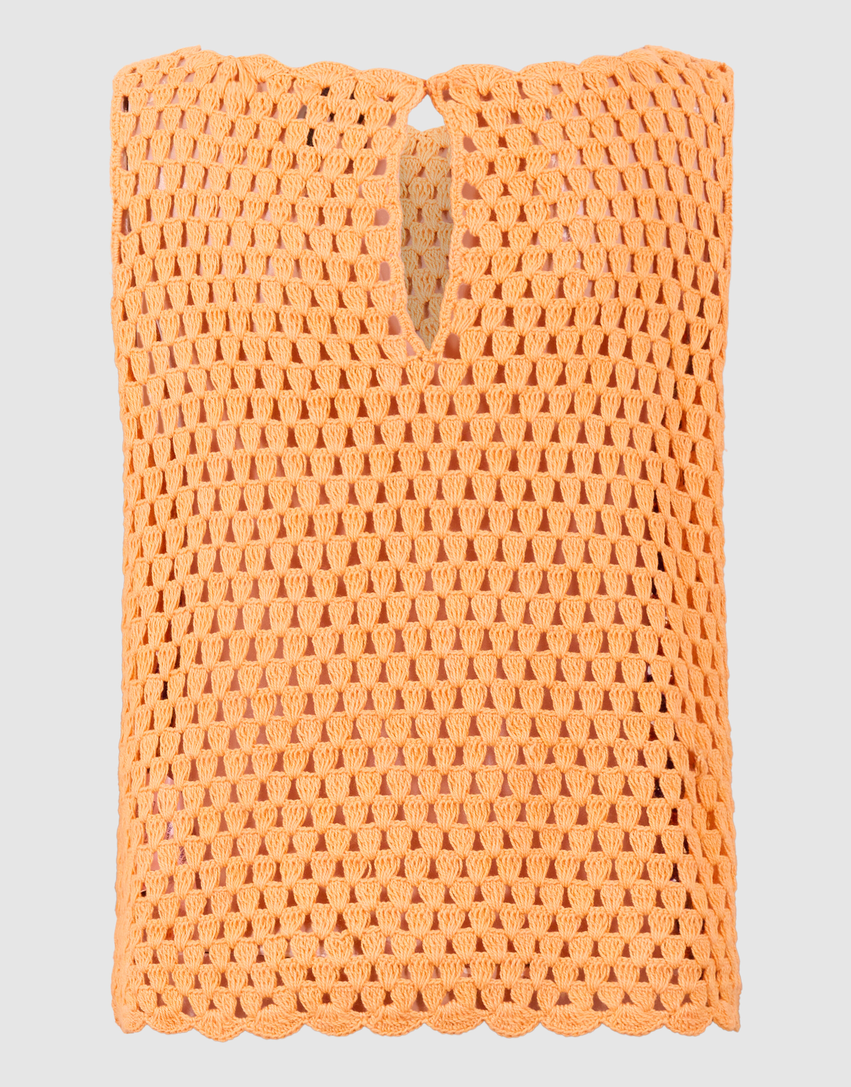 Crochet Top Oranje SHOEBY GIRLS