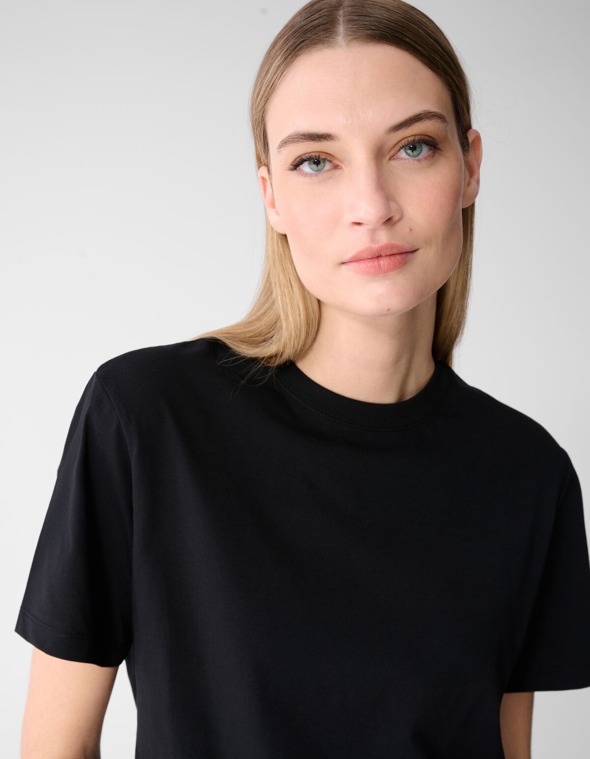 Basis T-shirt Zwart SHOEBY WOMEN