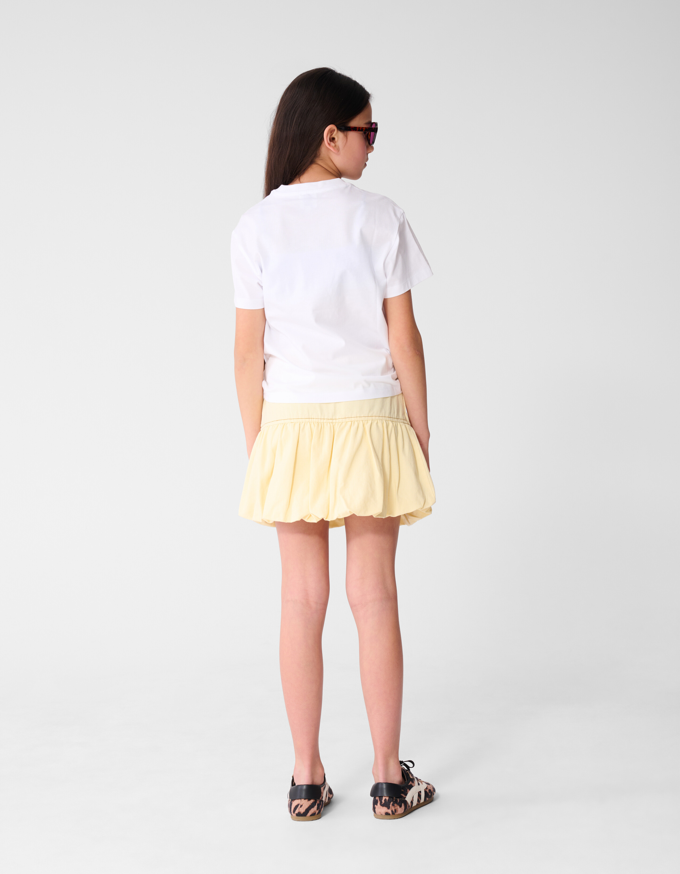 Bubble Mini Rok Lichtgeel SHOEBY GIRLS