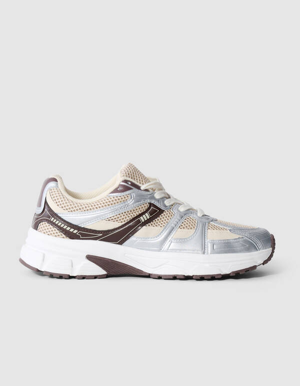 Mesh Sneaker Zilver SHOEBY SHOES