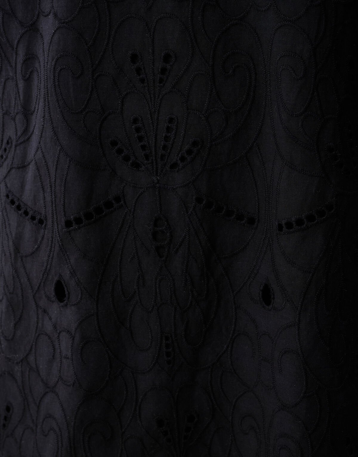 Embroidery Mini Jurk Zwart SHOEBY WOMEN