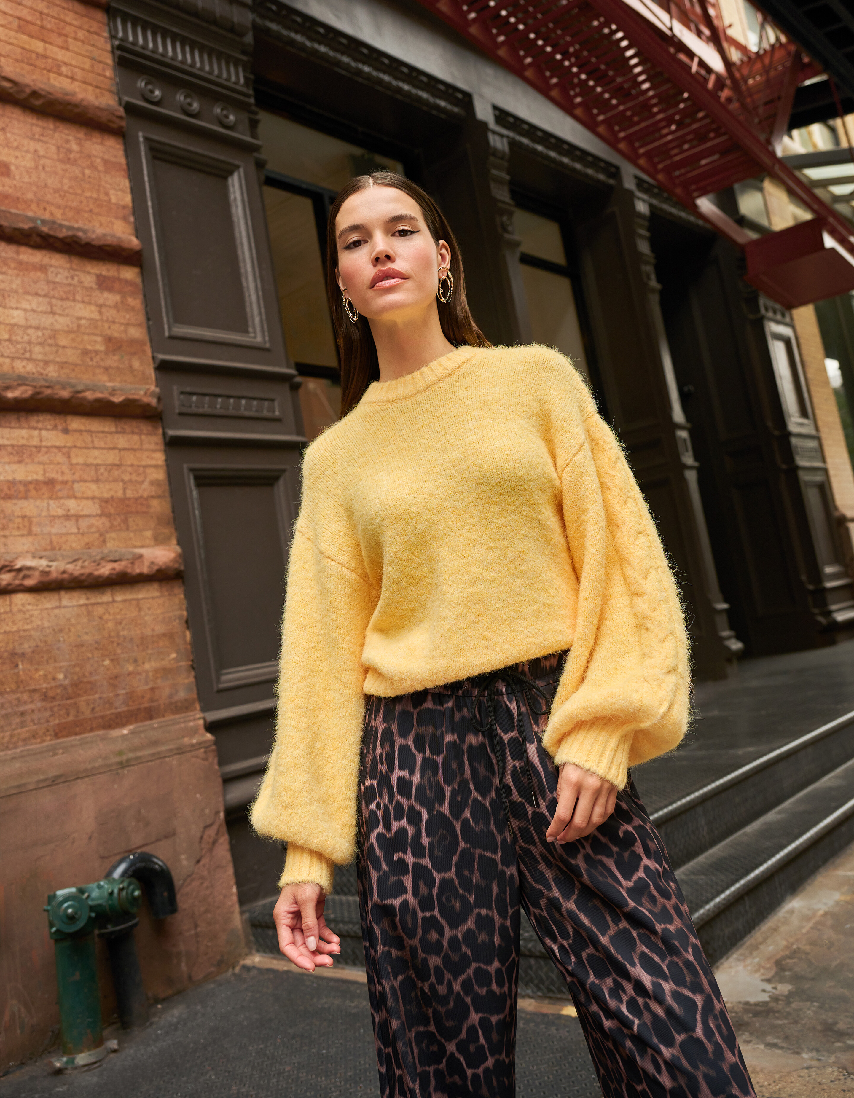 Jaguar Barrel Fit Broek Bruin SHOEBY WOMEN