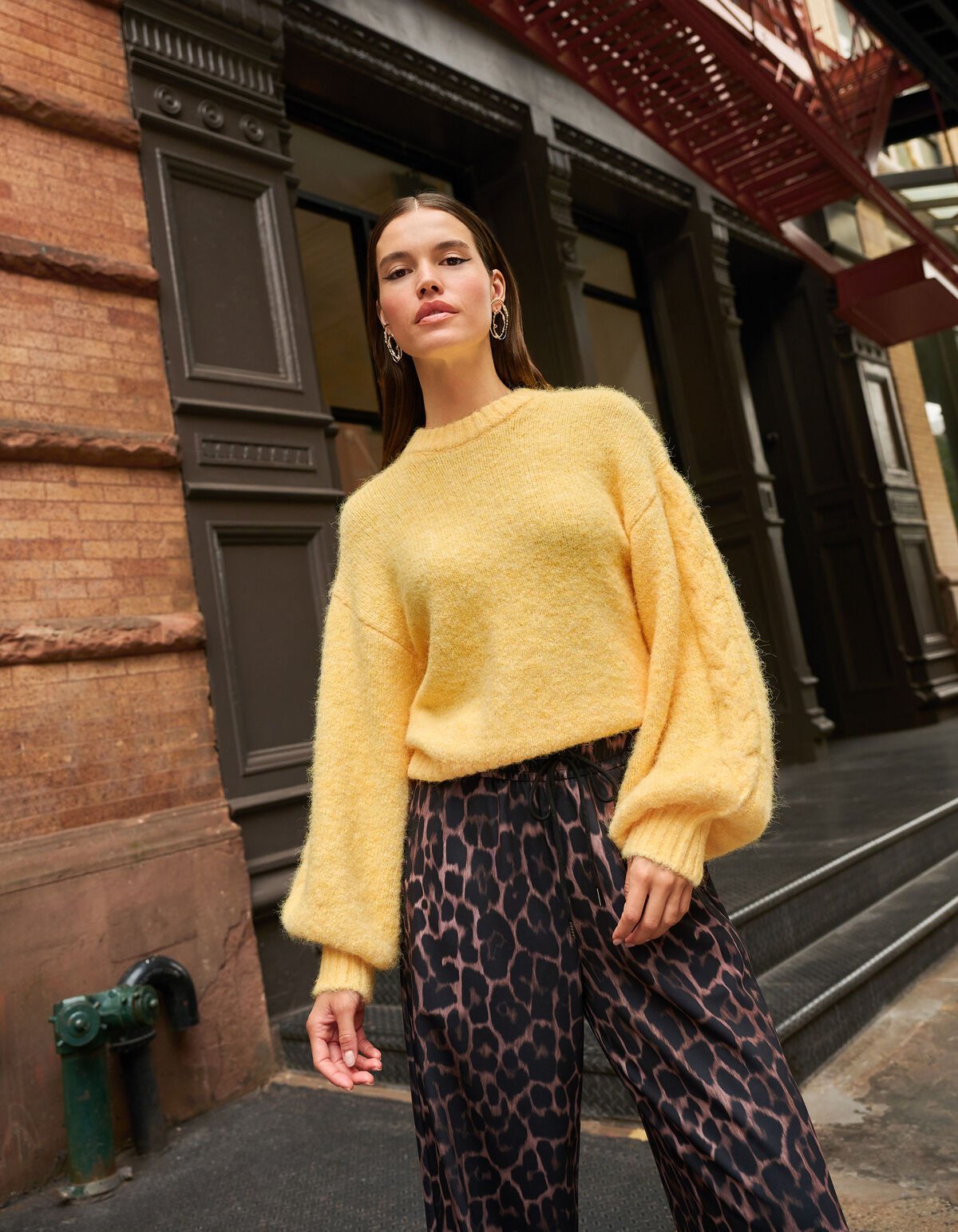 Jaguar Barrel Fit Broek Bruin SHOEBY WOMEN