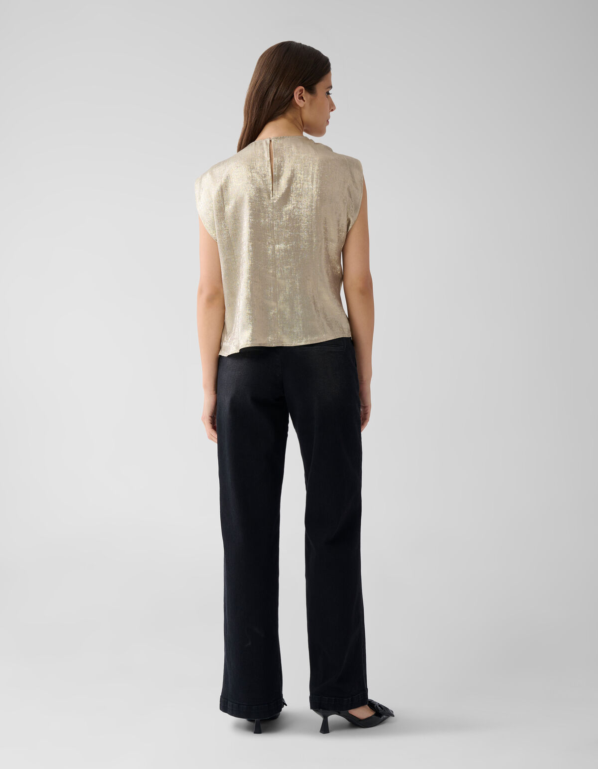 Metallic Top Goud SHOEBY WOMEN