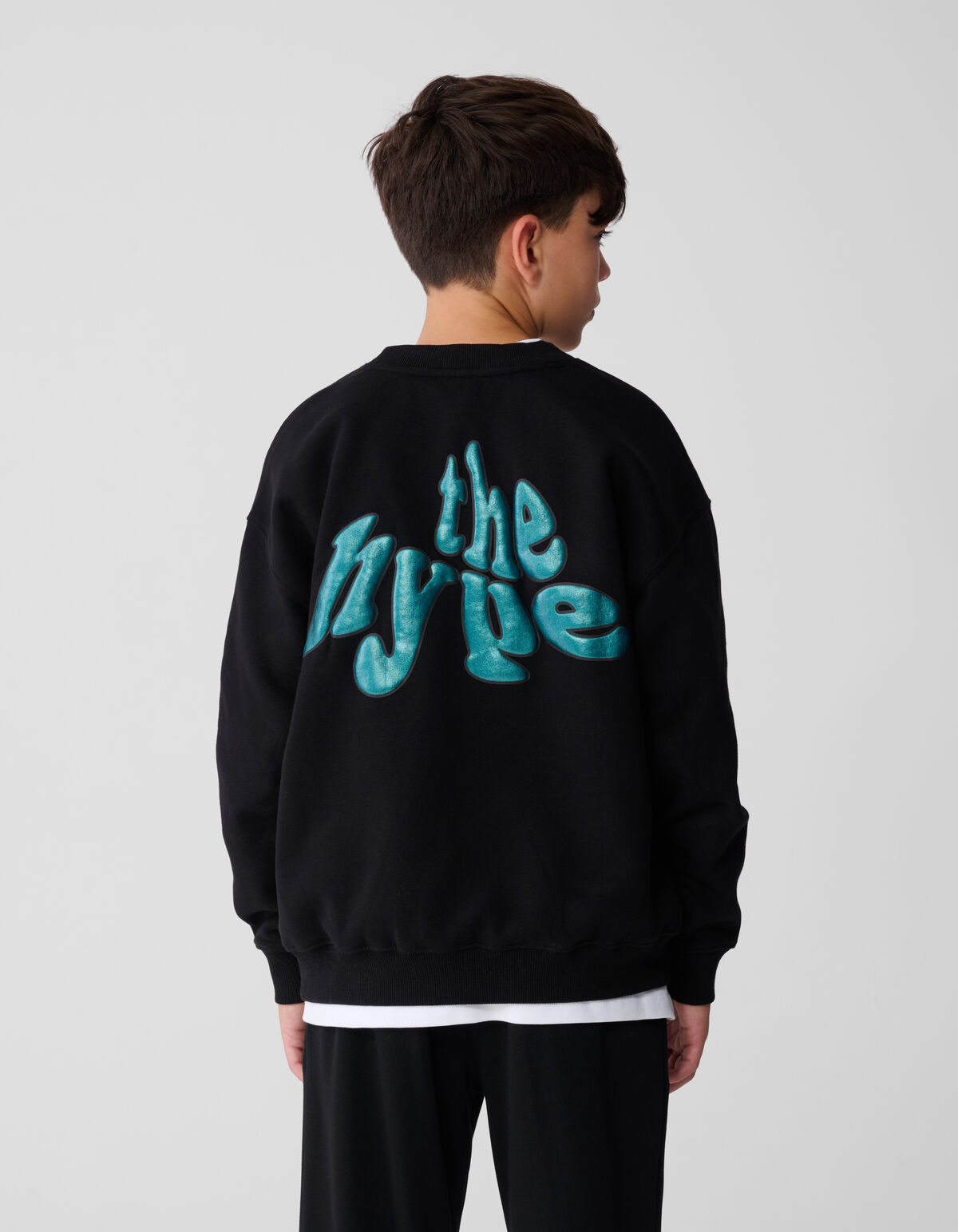 Change Artwork Sweater Zwart SHOEBY BOYS