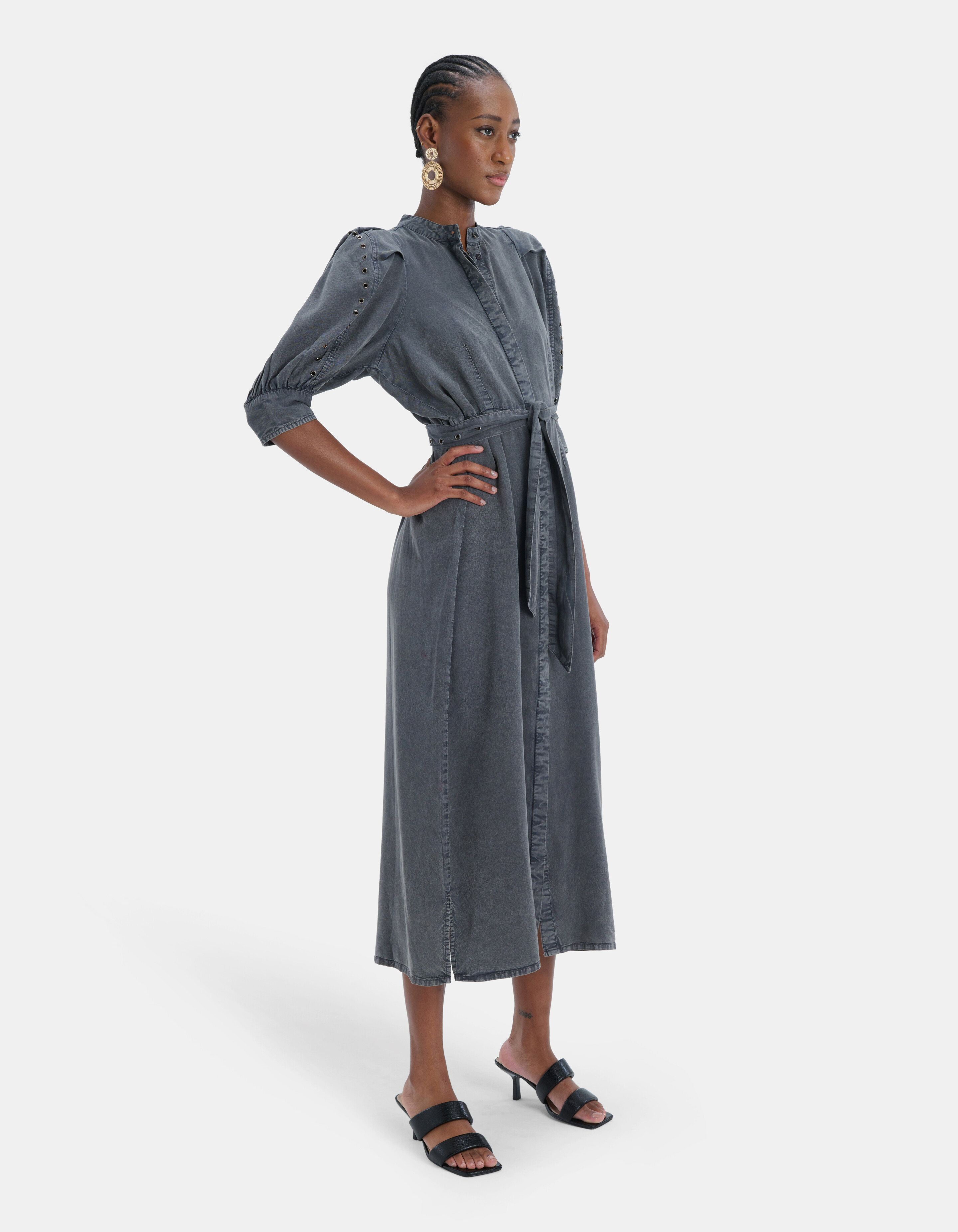 Lyochell Eyelet Jurk EKSEPT