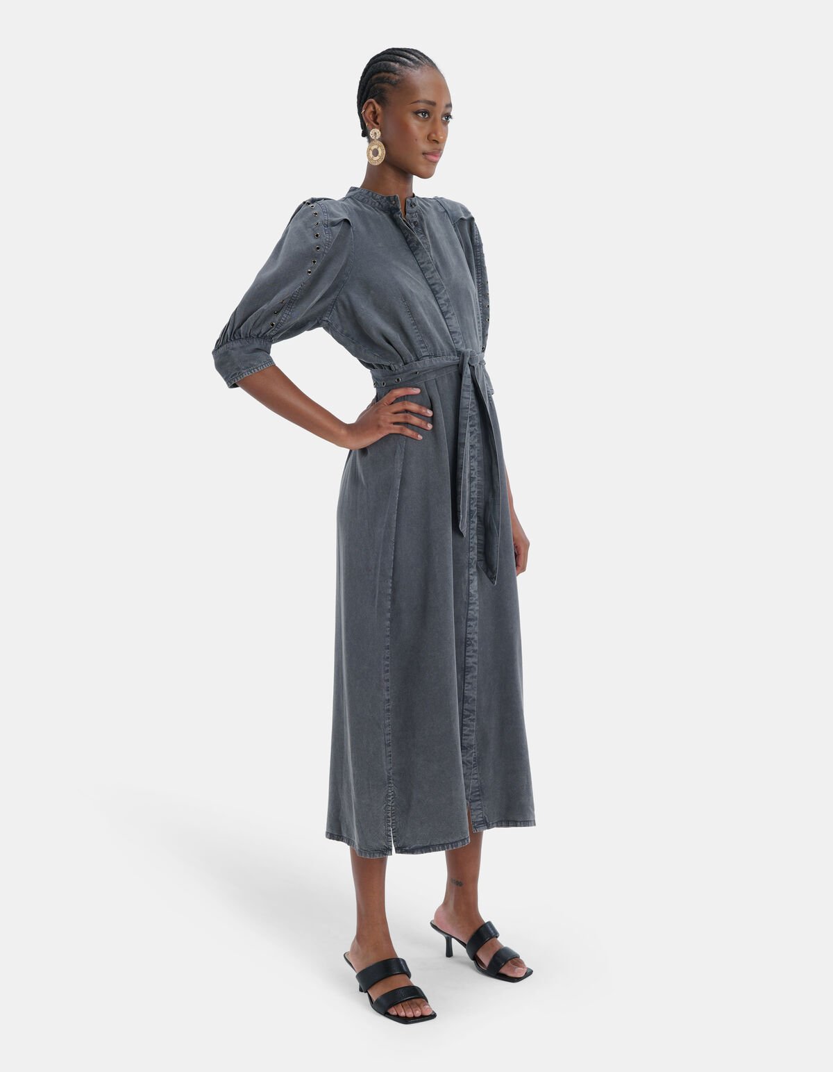 Lyochell Eyelet Jurk EKSEPT