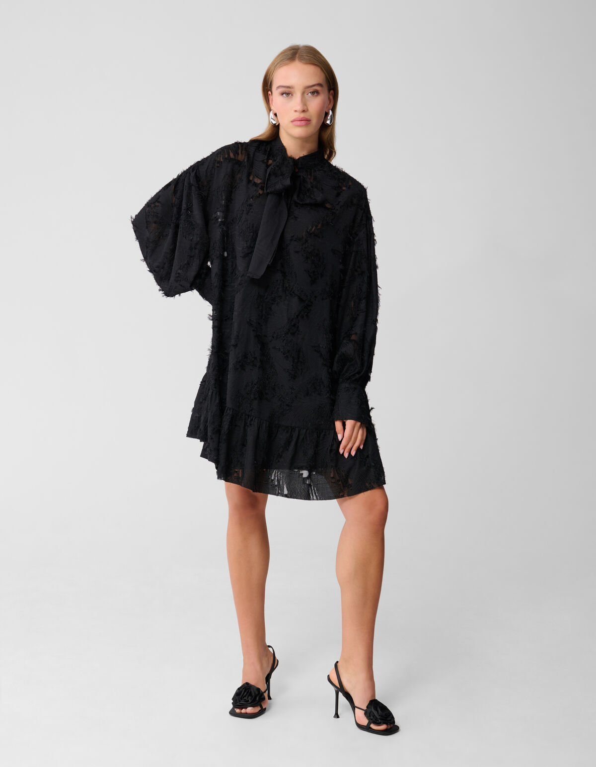 Strik Mini Jurk Zwart SHOEBY WOMEN