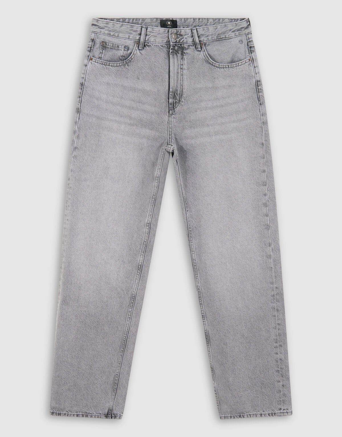 Relaxed Fit Jeans Lichtgrijs L32 SHOEBY MEN