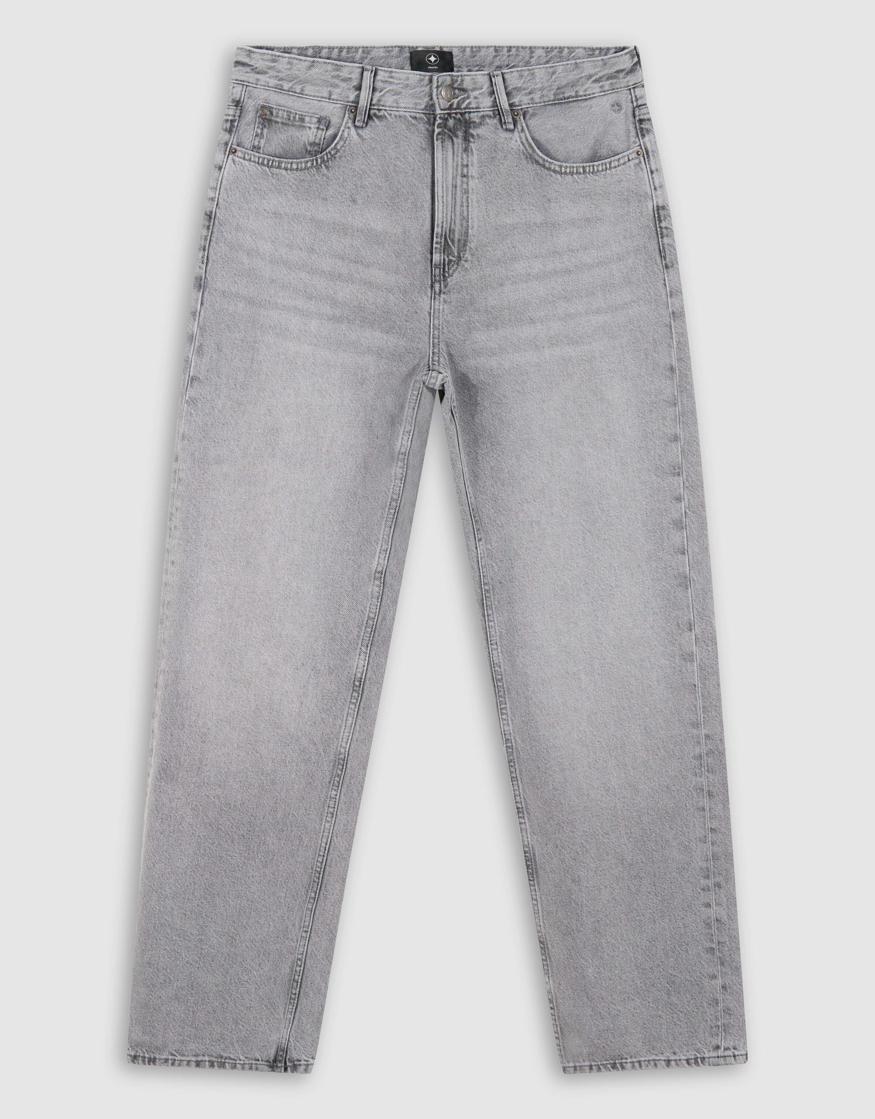 Relaxed Fit Jeans Lichtgrijs L32 SHOEBY MEN