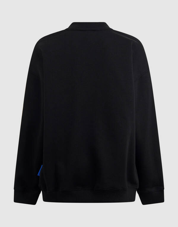 Nature Tekst Sweater Zwart SHOEBY BOYS