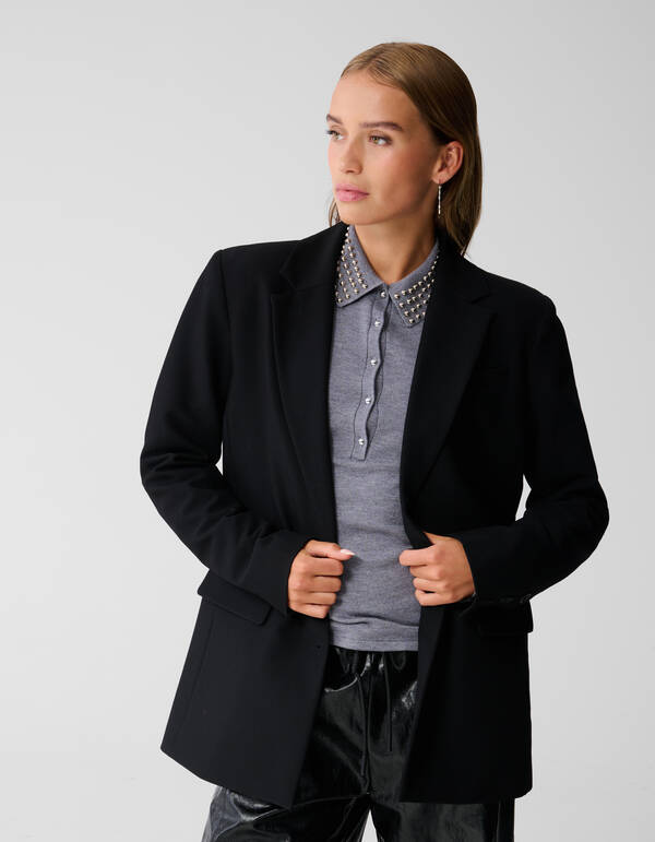 Basis Blazer Zwart SHOEBY WOMEN