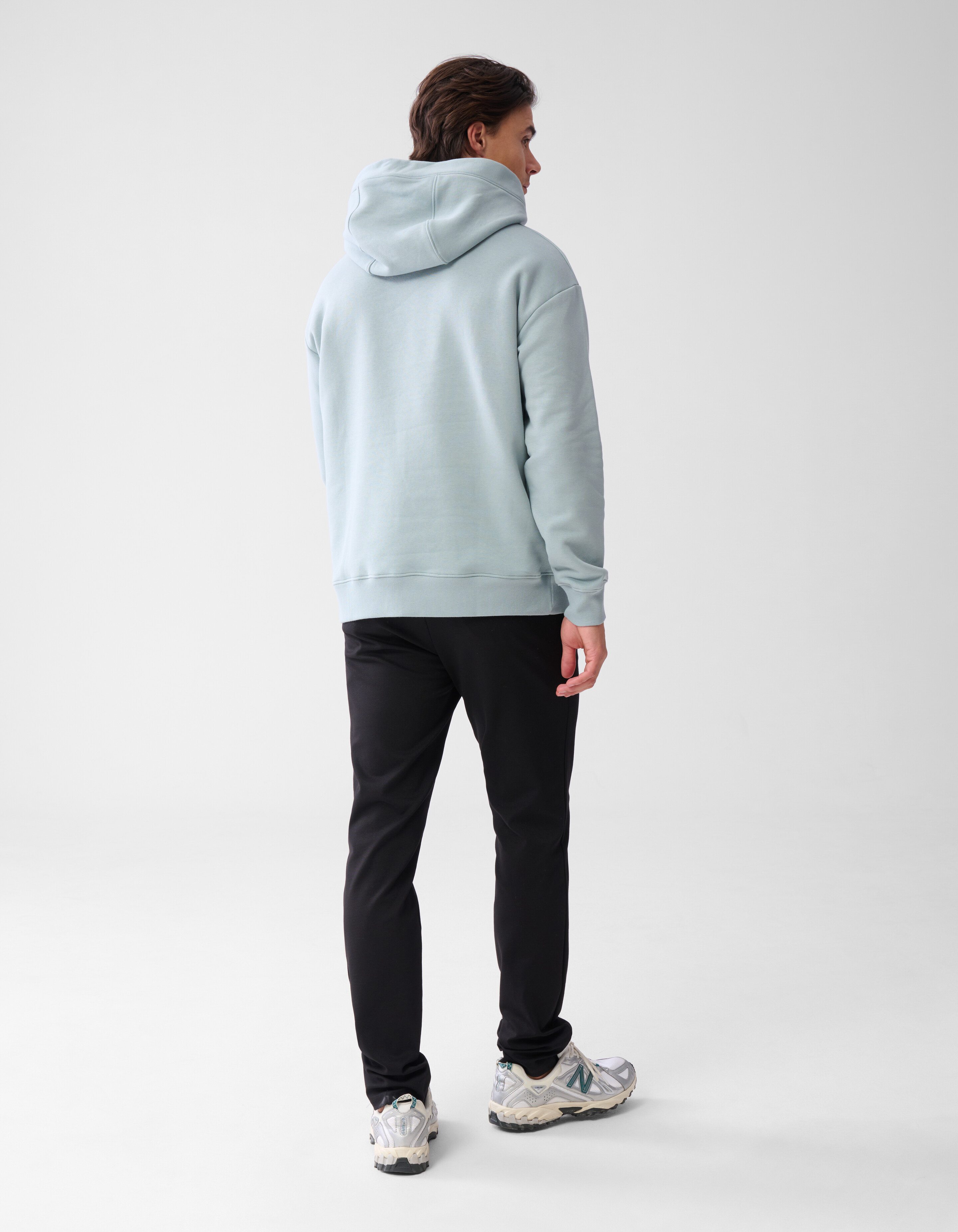 Relaxed Fit Hoodie Lichtgroen SHOEBY MEN